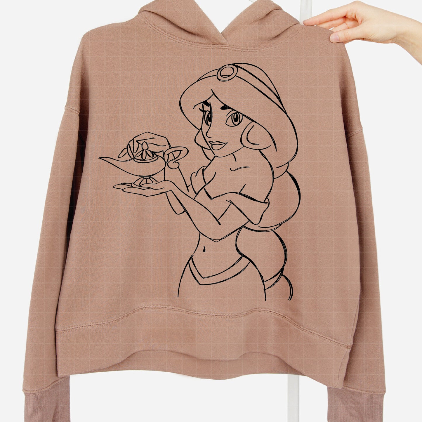 COD3387- Jasmine Svg, Princess Svg, Indian Princess svg, Arabian Princess SVG, Aladdin svg, Princess svg, silhouette svg, disney svg