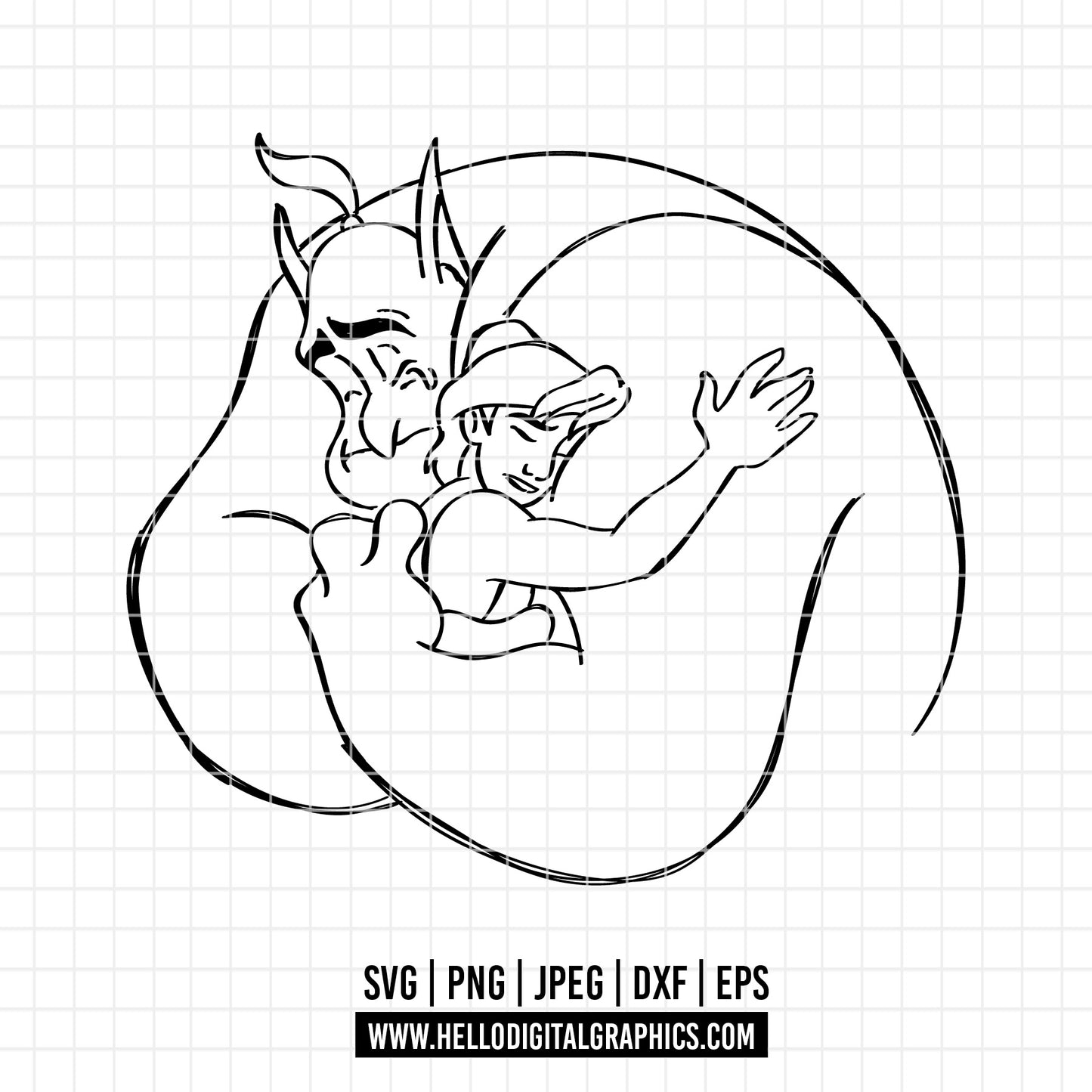 COD2134- Jasmine Svg, Princess Svg, Indian Princess svg, Arabian Princess SVG, Aladdin svg, Princess svg, silhouette svg, disney svg