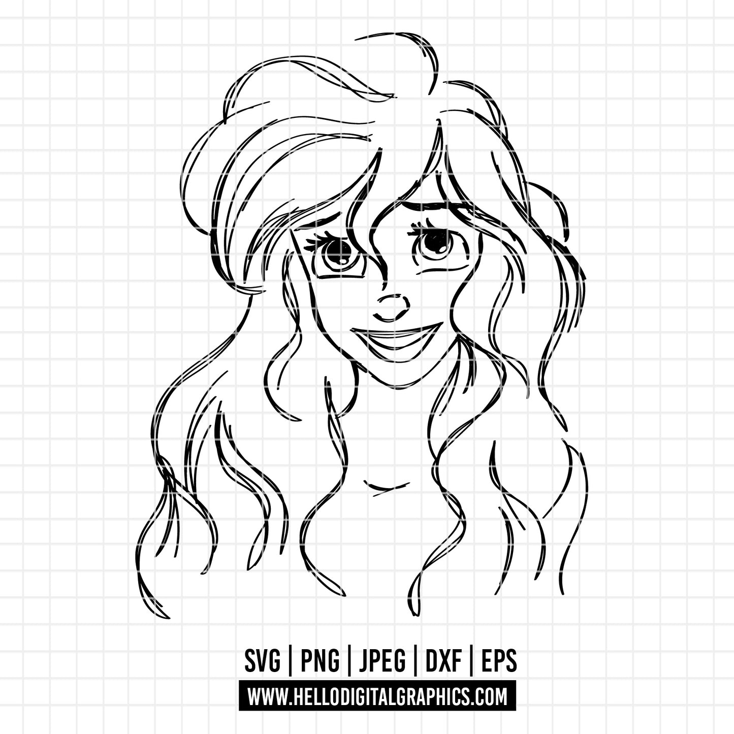 COD2164- Little Mermaid svg, Ariel svg, Princess svg, disney svg, Cricut, Silhouette