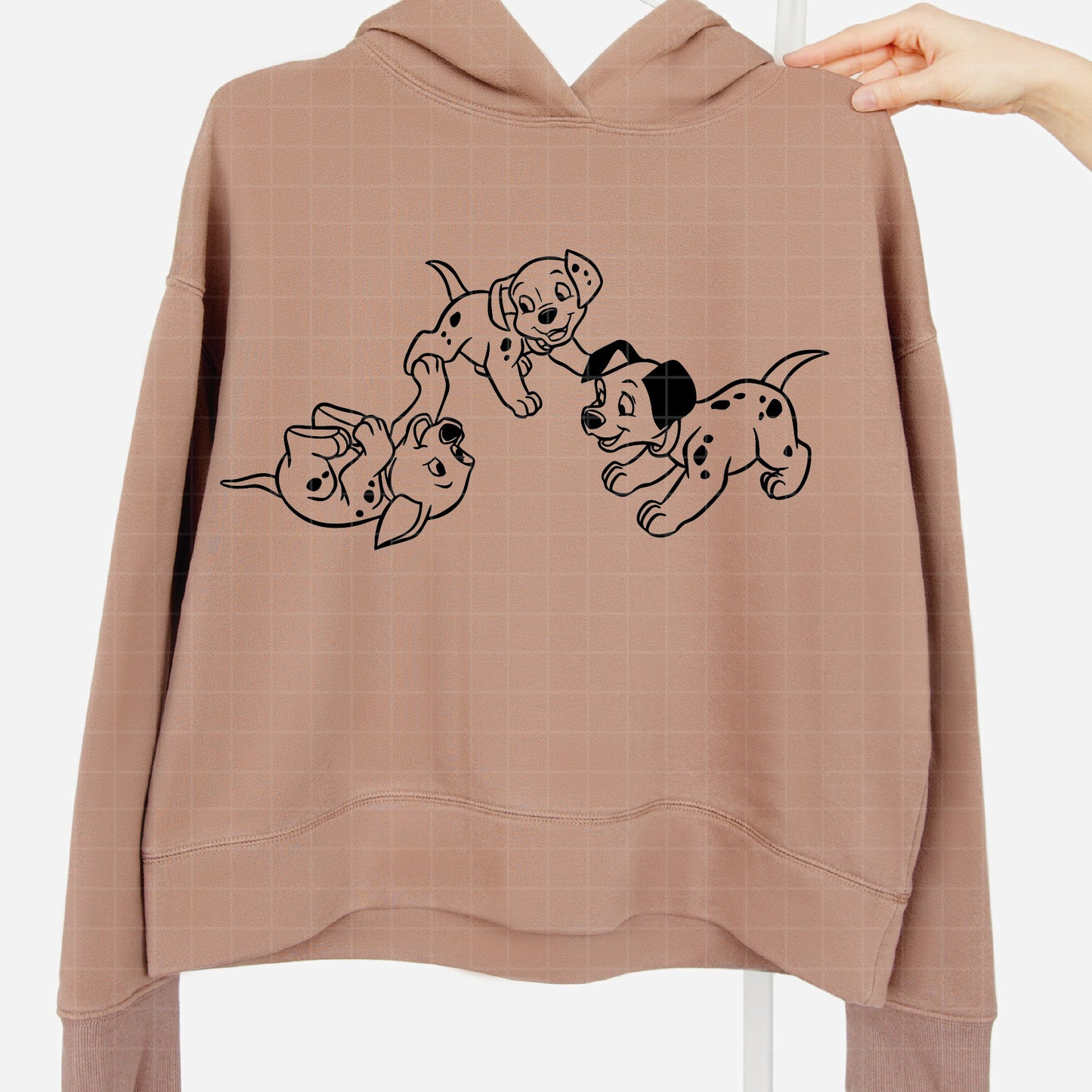 COD2176 - Dalmatian svg, dog svg, dalmatian cut file, puppy outline svg, disney svg