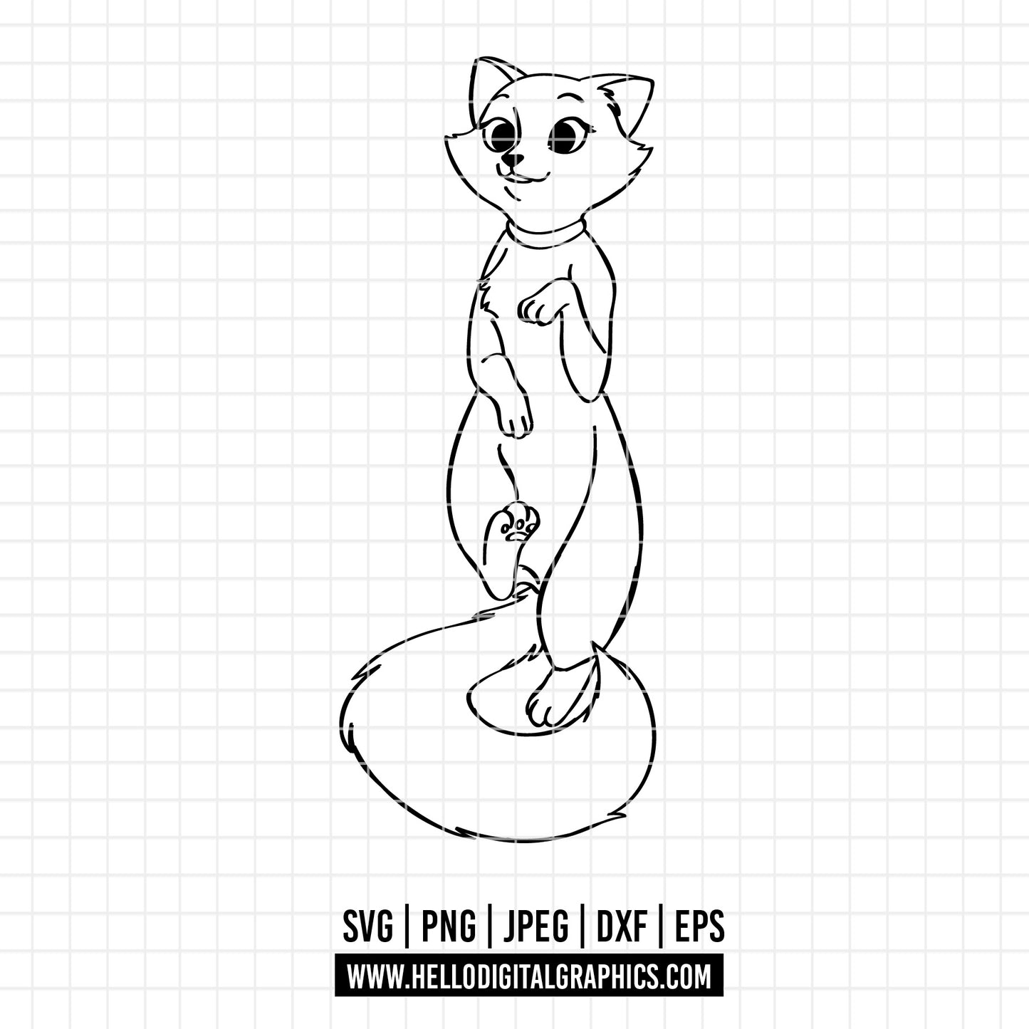 COD2181 - The aristocats SVG, EPS, PNG - The aristocats clipart vector. Kitten marie, toulouse and berlioz clipart pack bundle svg