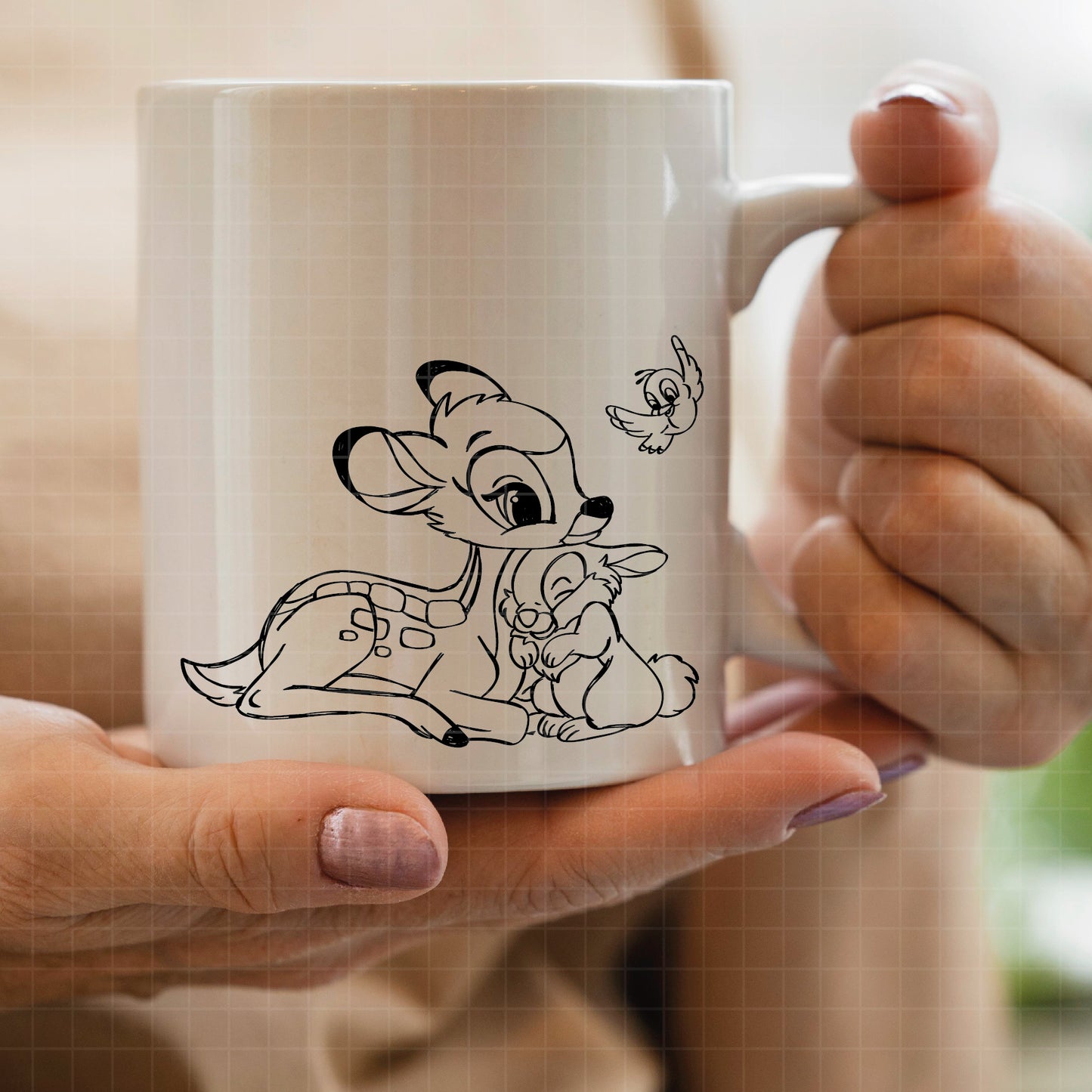 COD2218 - bambi svg, bambi png, bambi clipart, disney svg, cricut, silhouette