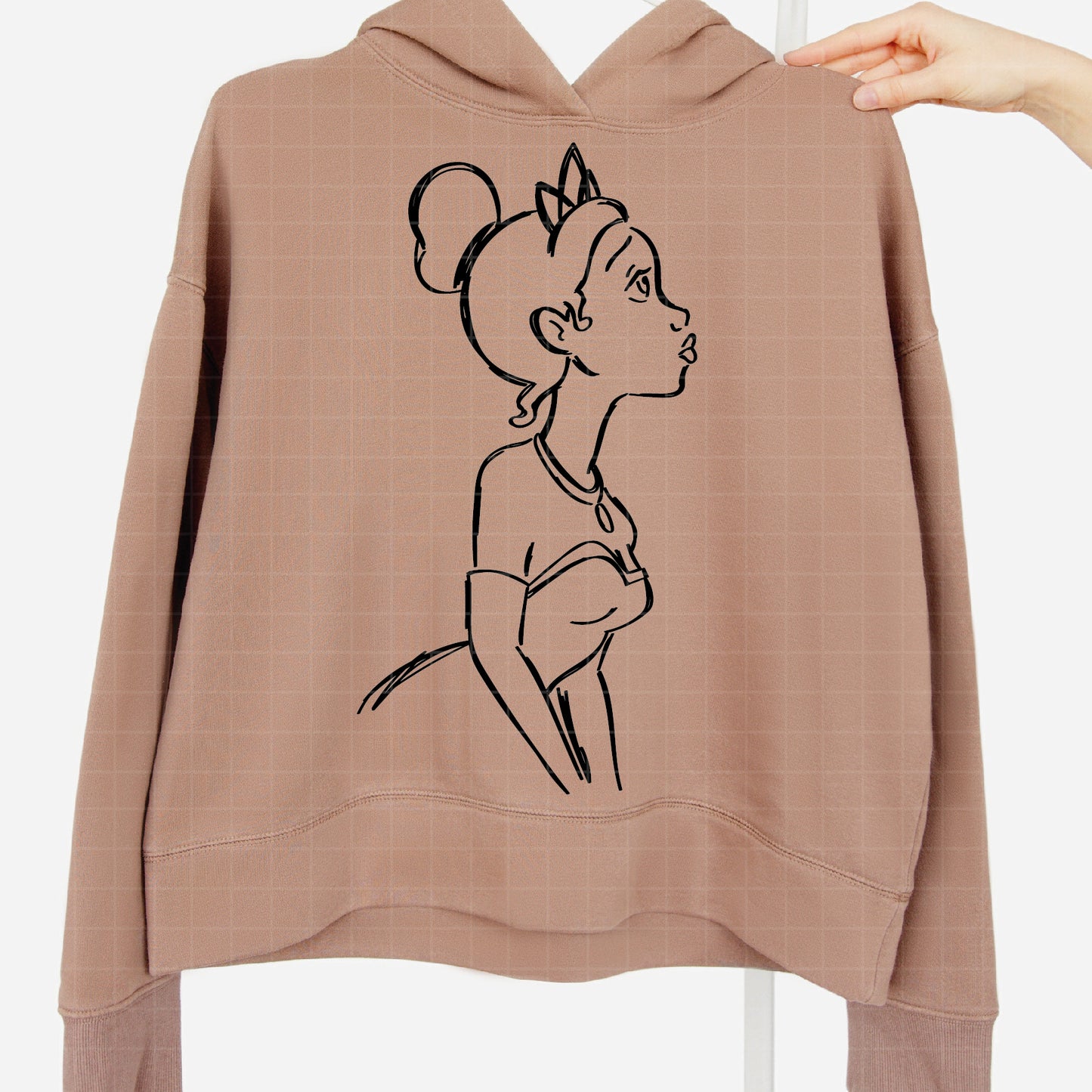 COD2225 - The frog and the Princess svg, tiana svg, frog svg, Princess Tiana with Frog, outline svg, cricut silhouette, Princess svg, Disney svg