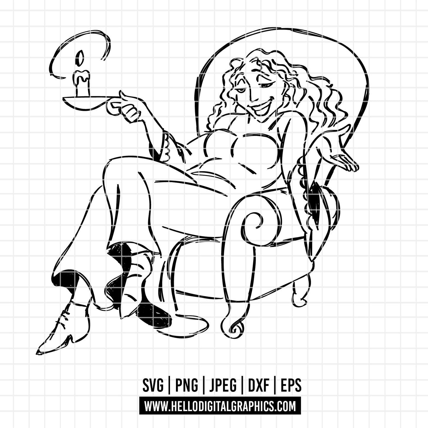COD2229 - Mother Gothel Svg, Rapunzel Svg, Mother Gothel Quote Svg, Tangled Quote Svg, Villains svg, Villains dxf, Villain cricut