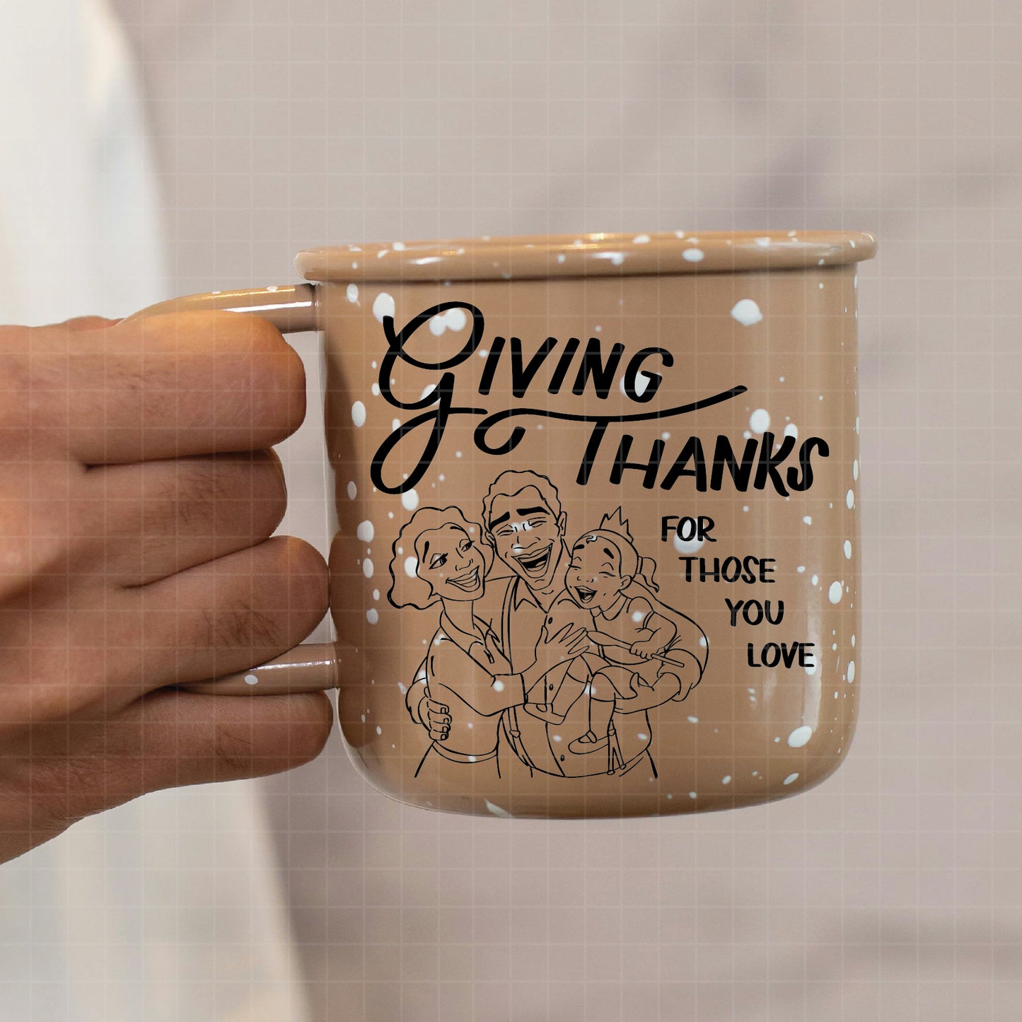 COD2247 - Giving thanks for those you love svg, The frog and the Princess svg, tiana svg, frog svg, outline svg, cricut silhouette, Princess svg, Disney svg