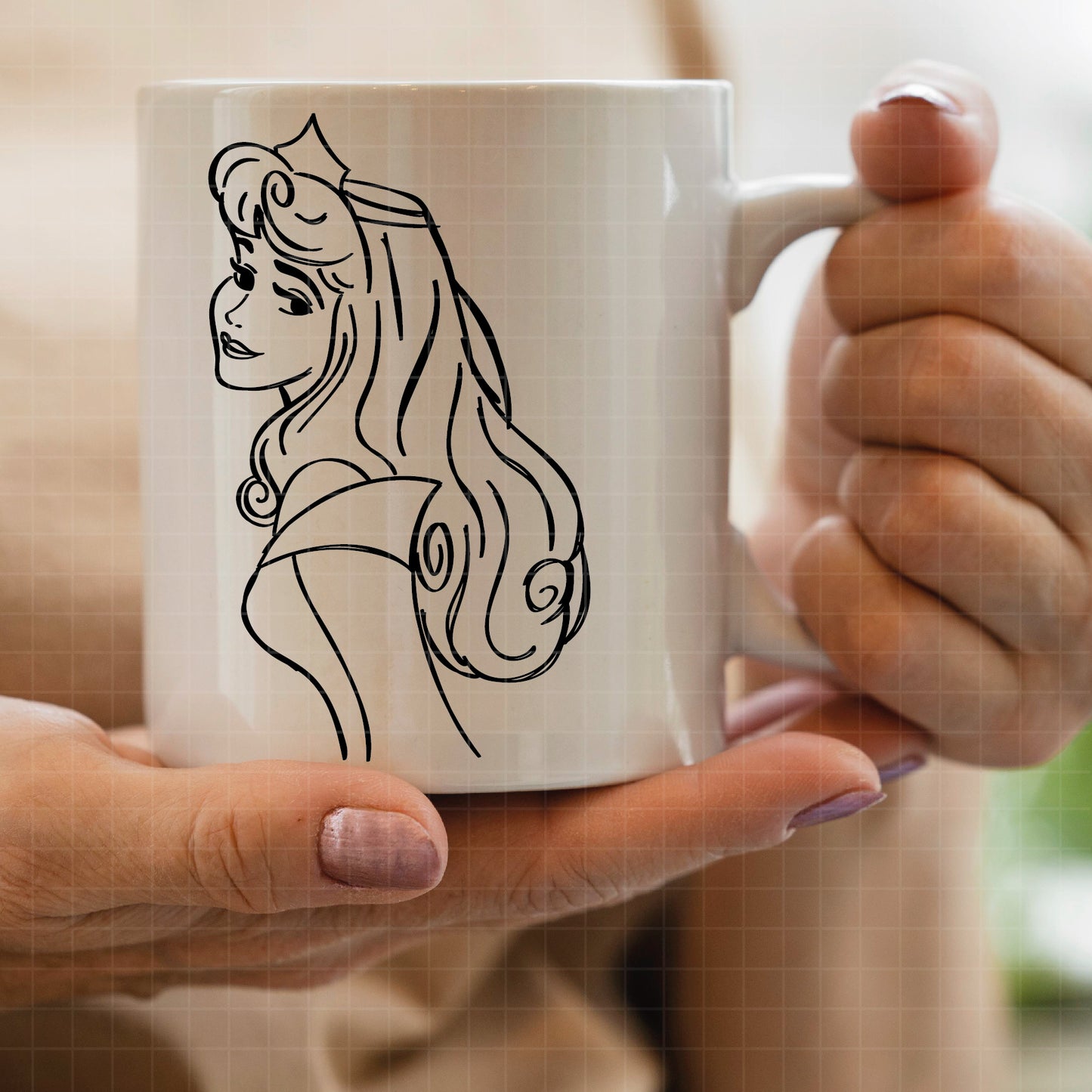 COD2252 - Aurora svg, Princess svg, Sleeping Beauty svg, disney svg, princess svg, Cricut, Silhouette