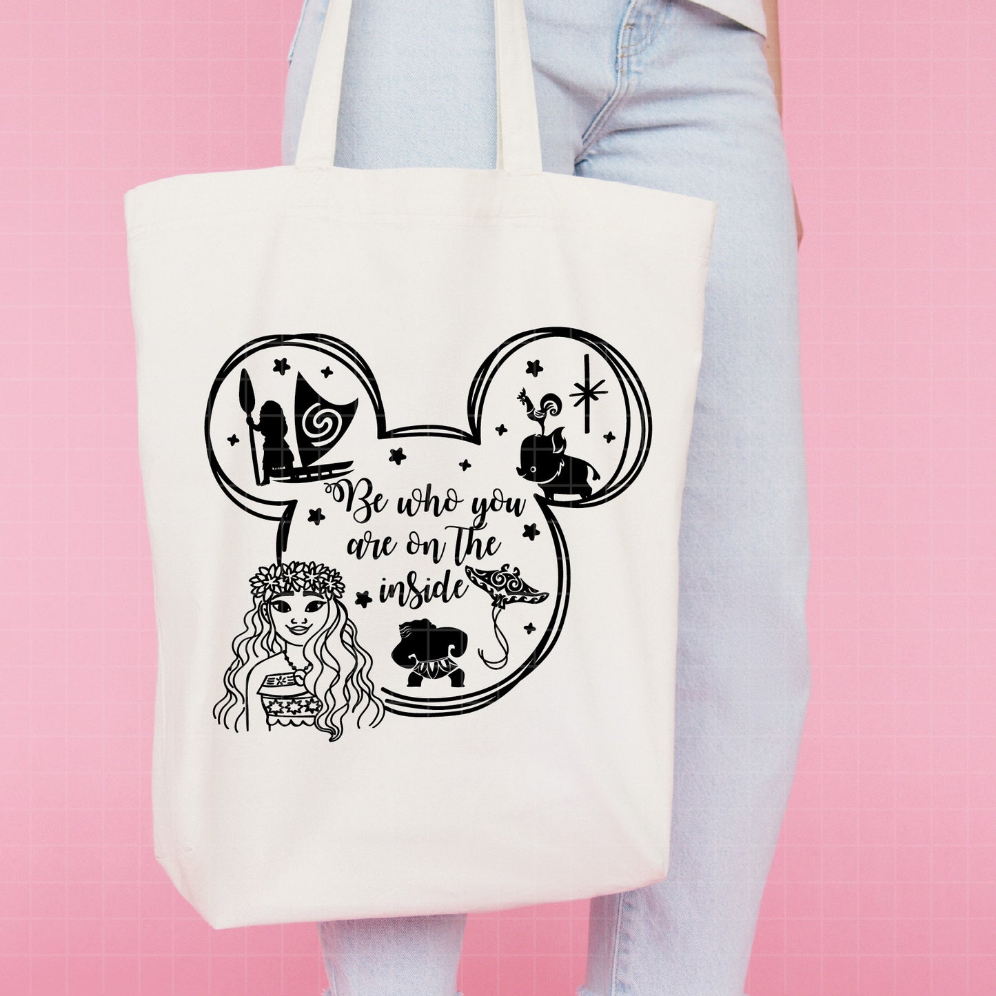 COD2292 - Moana svg, Princess svg, Disney svg, outine svg, Cricut, Silhouette, Tumbler svg