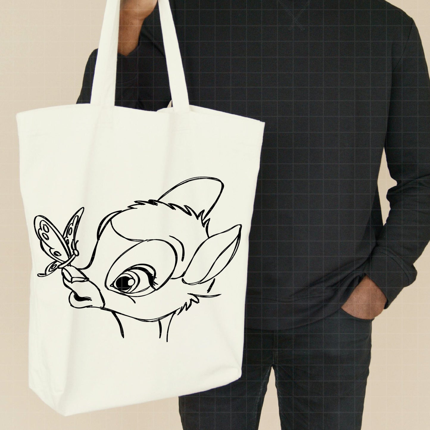 COD2299 - bambi svg, bambi png, bambi clipart, disney svg, cricut, silhouette