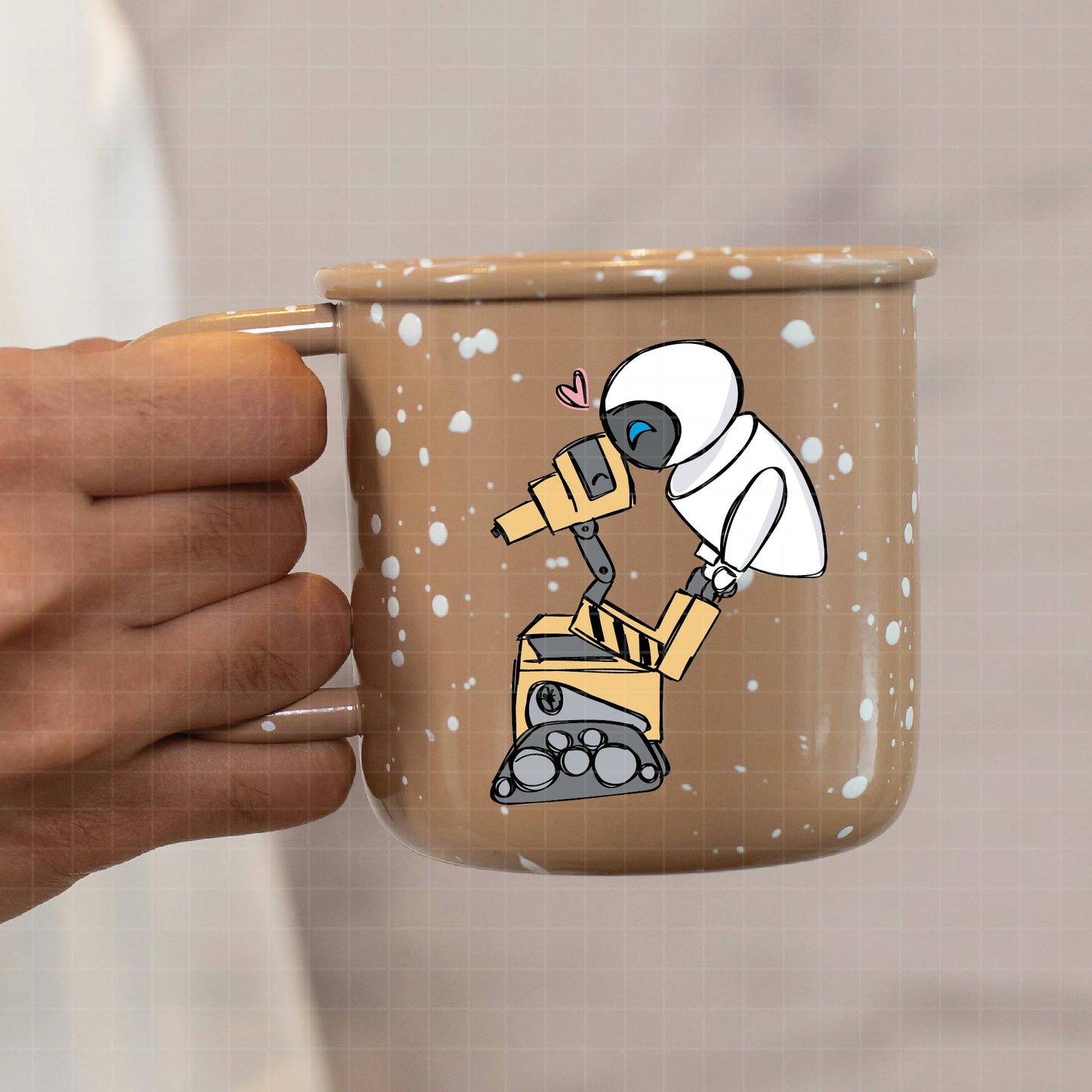 COD2305 - Wall e svg, Wall-e and Darling svg, Valentine's Day SVG, disney svg