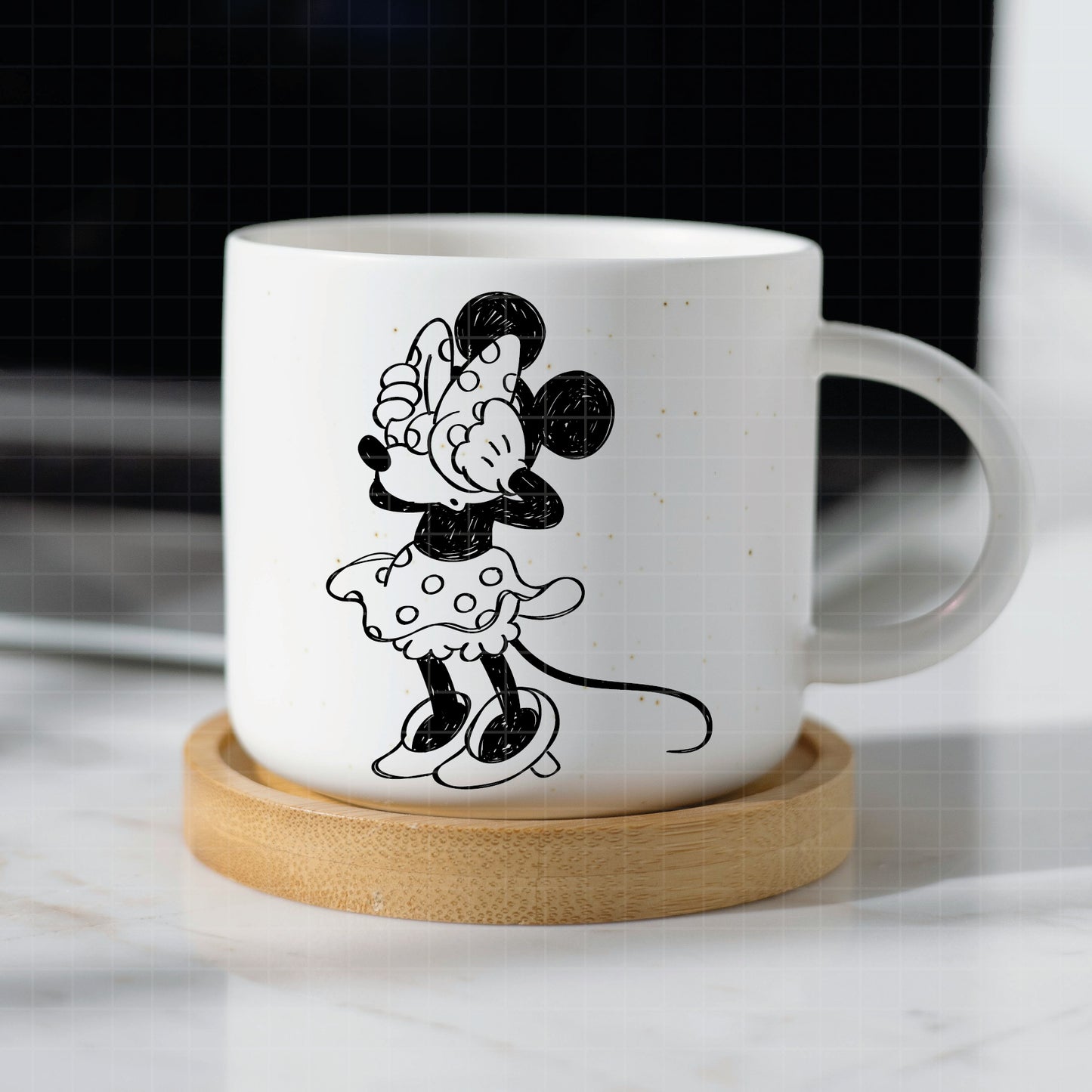 COD3416 - Minnie mouse svg, Disney svg, minnie svg, Silhouette, Cricut, minnie dtf