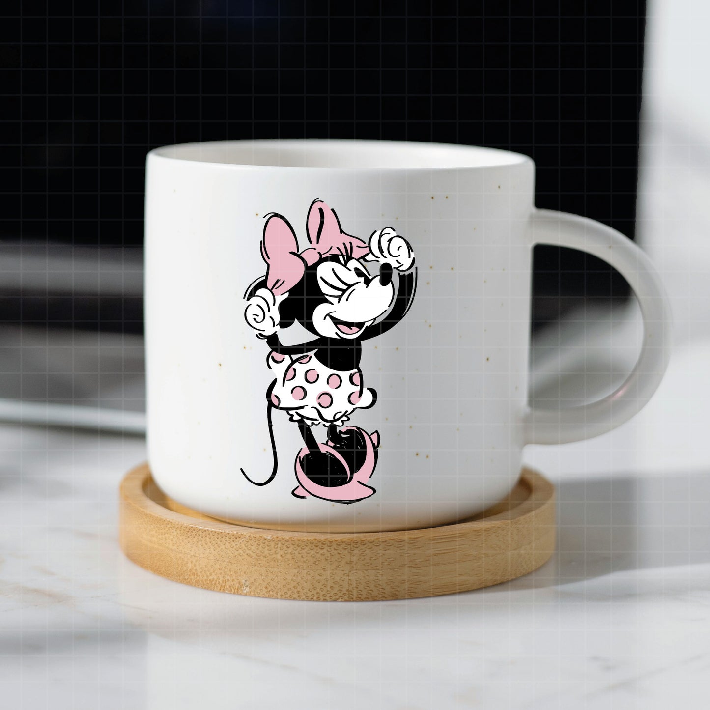COD2335 - Minnie mouse svg, Disney svg, minnie svg, Silhouette, Cricut, minnie dtf