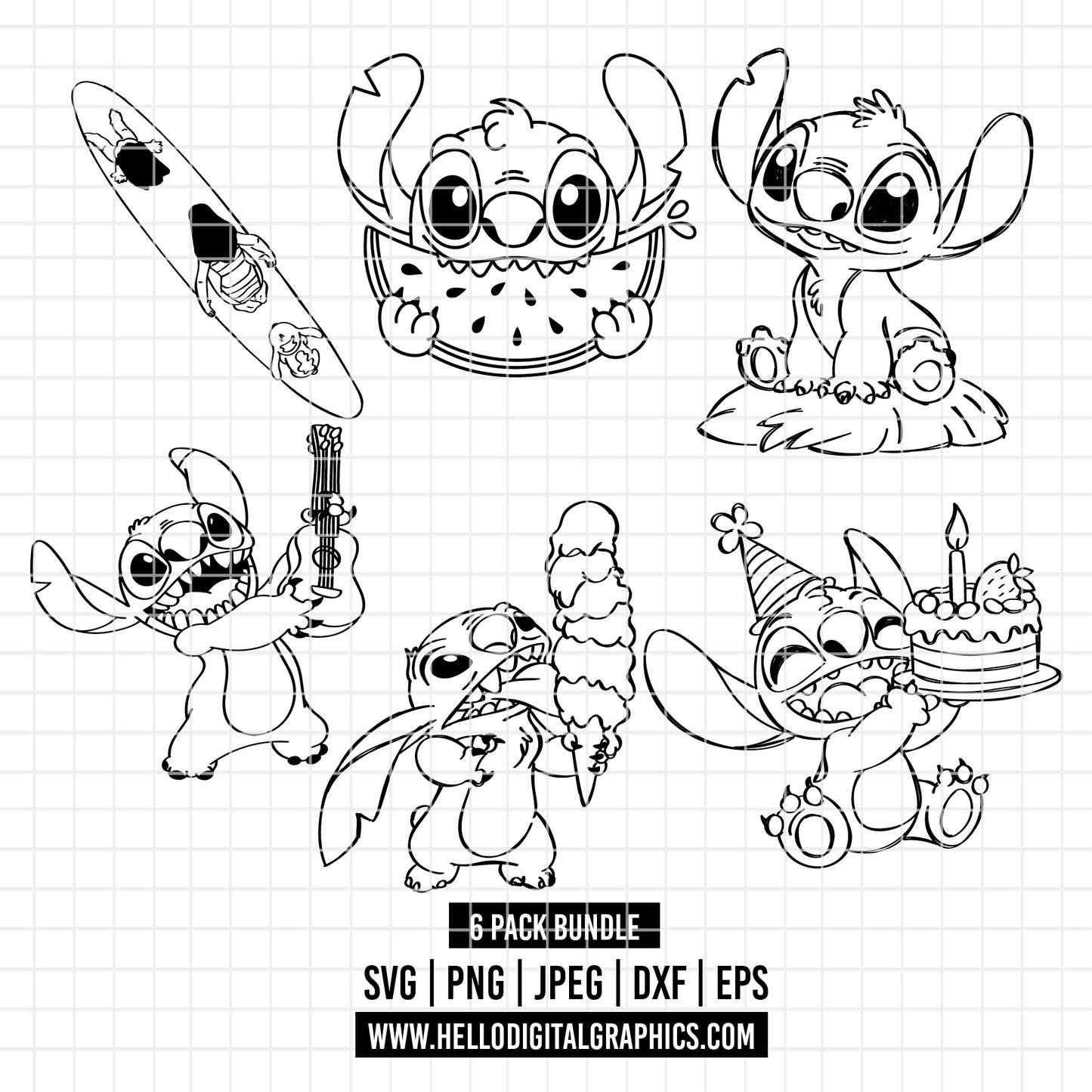 COD2379 - Lilo svg, Ohana svg, Stitch svg, Disney svg, Cricut, Silhouette, Ohana means family svg