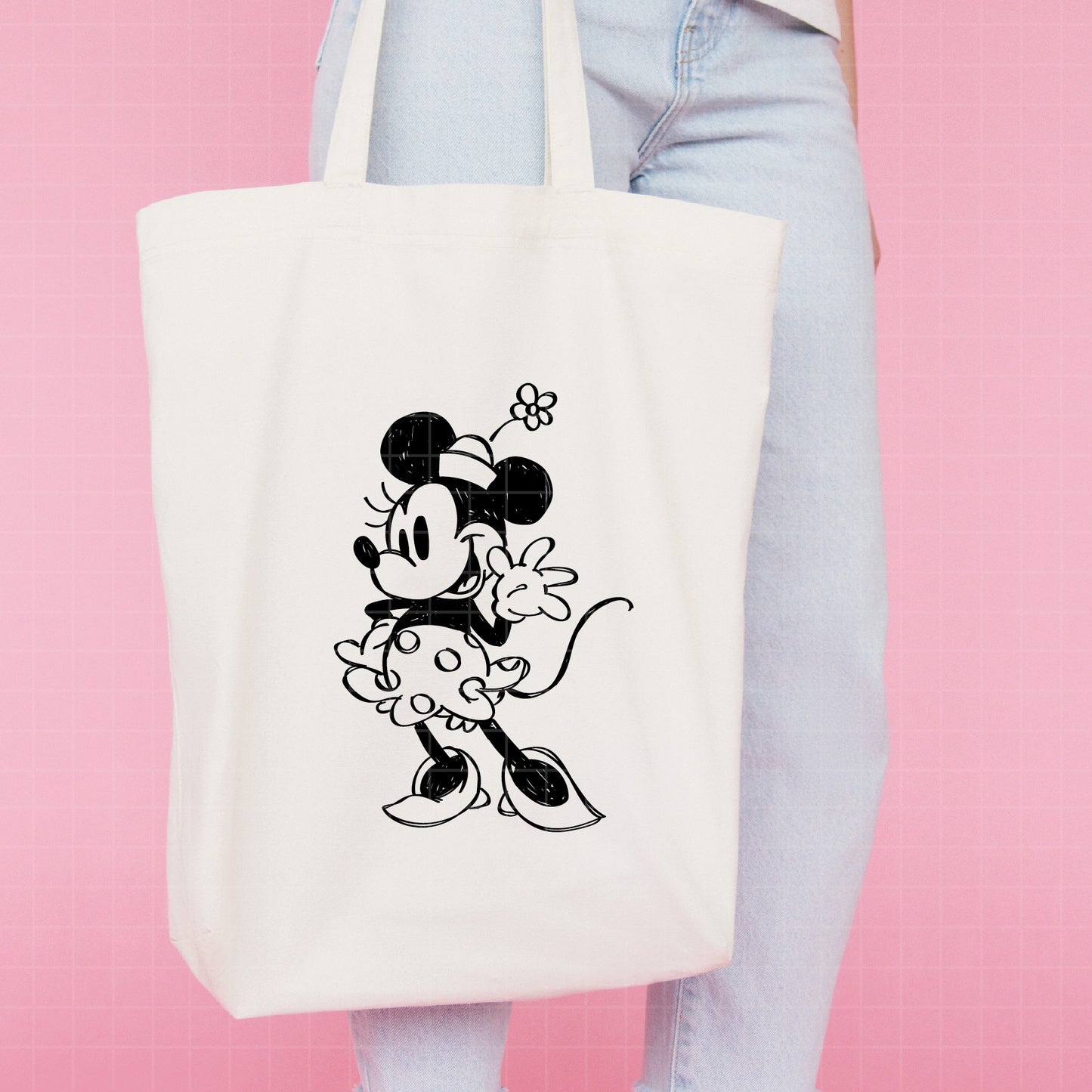 COD2409 - Minnie mouse svg, Disney svg, minnie svg, Silhouette, Cricut, minnie dtf