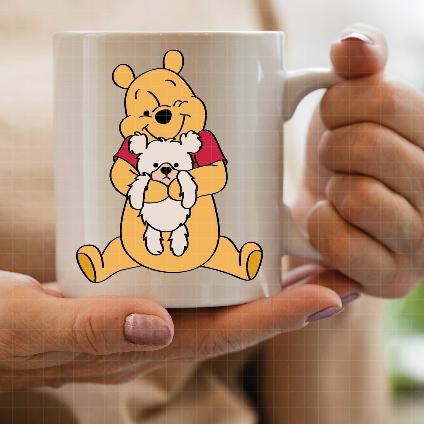 COD2413 - Winnie the pooh svg, Igor svg, Winnie The Pooh With Balloon, Pooh Party Supplies