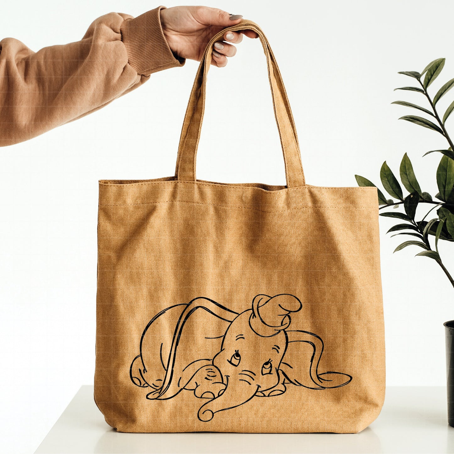 COD2416- Dumbo svg, Digital Download, Instant Download, svg, dxf, eps & png files included