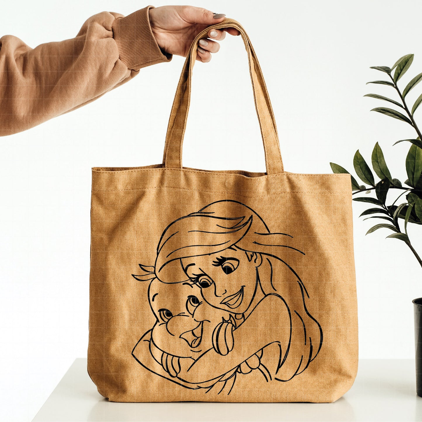 COD2421 - Little Mermaid svg, Ariel svg, Outline Svg, Princess svg, disney svg, Cricut, Silhouette