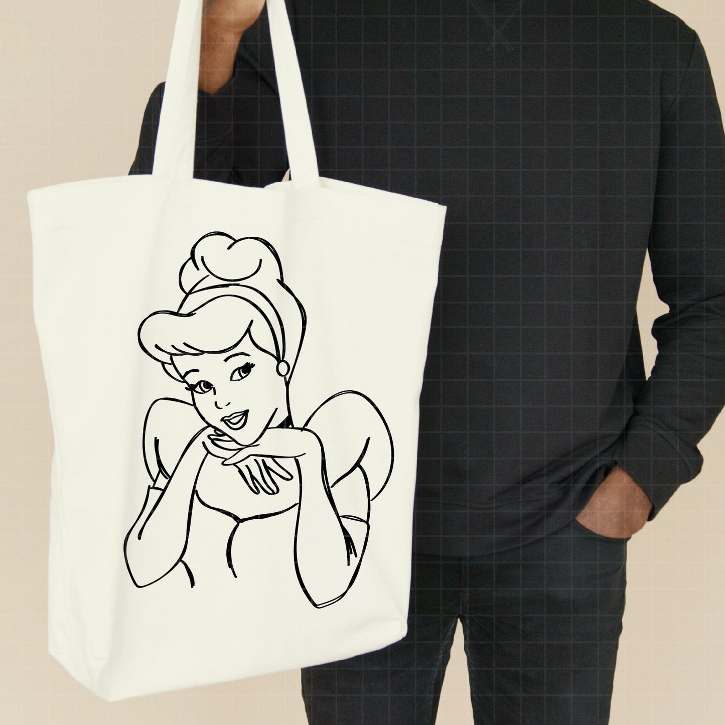 COD2434 - Cinderella svg, Princess svg, Princess for Cricut Silhouette, Tumbler svg, disney svg