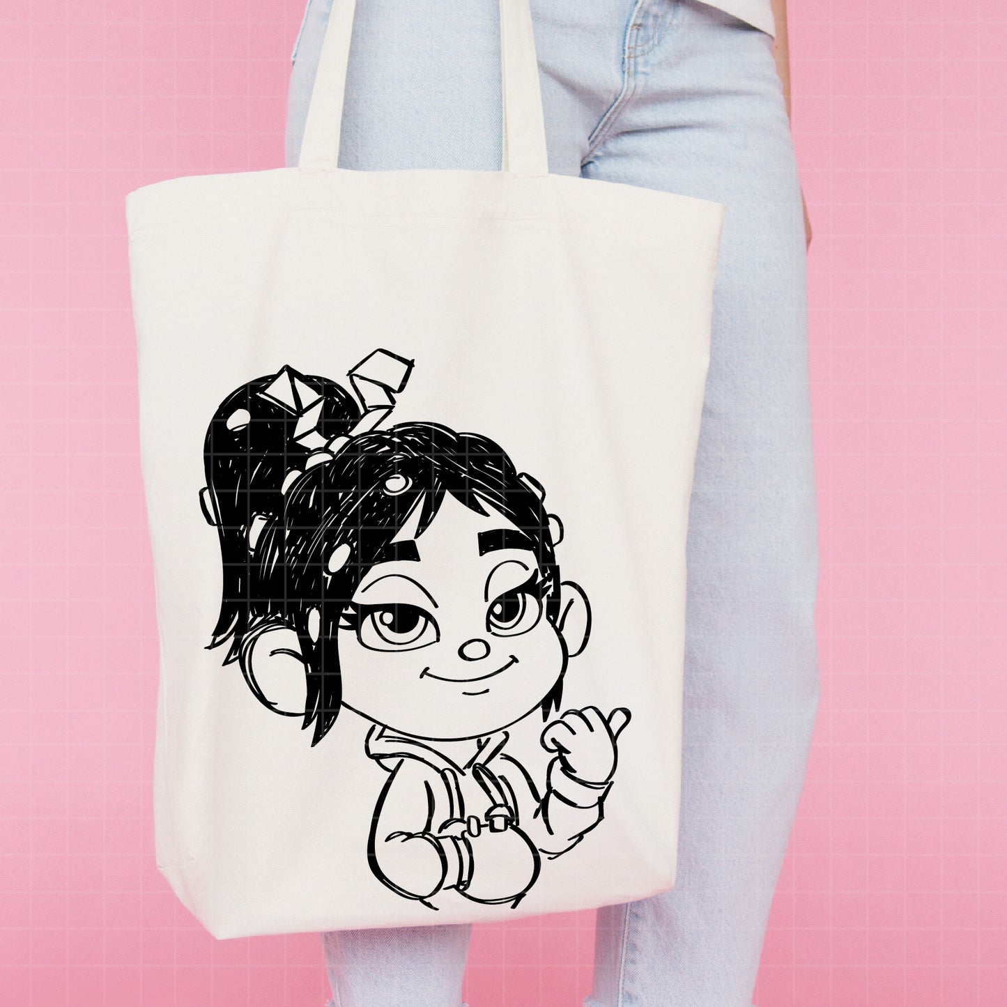 COD2444 - Vanellope von schweetz svg, Wreck it Ralph PNG, Wreck it Ralph SVG, Wreck it Ralph Clipart