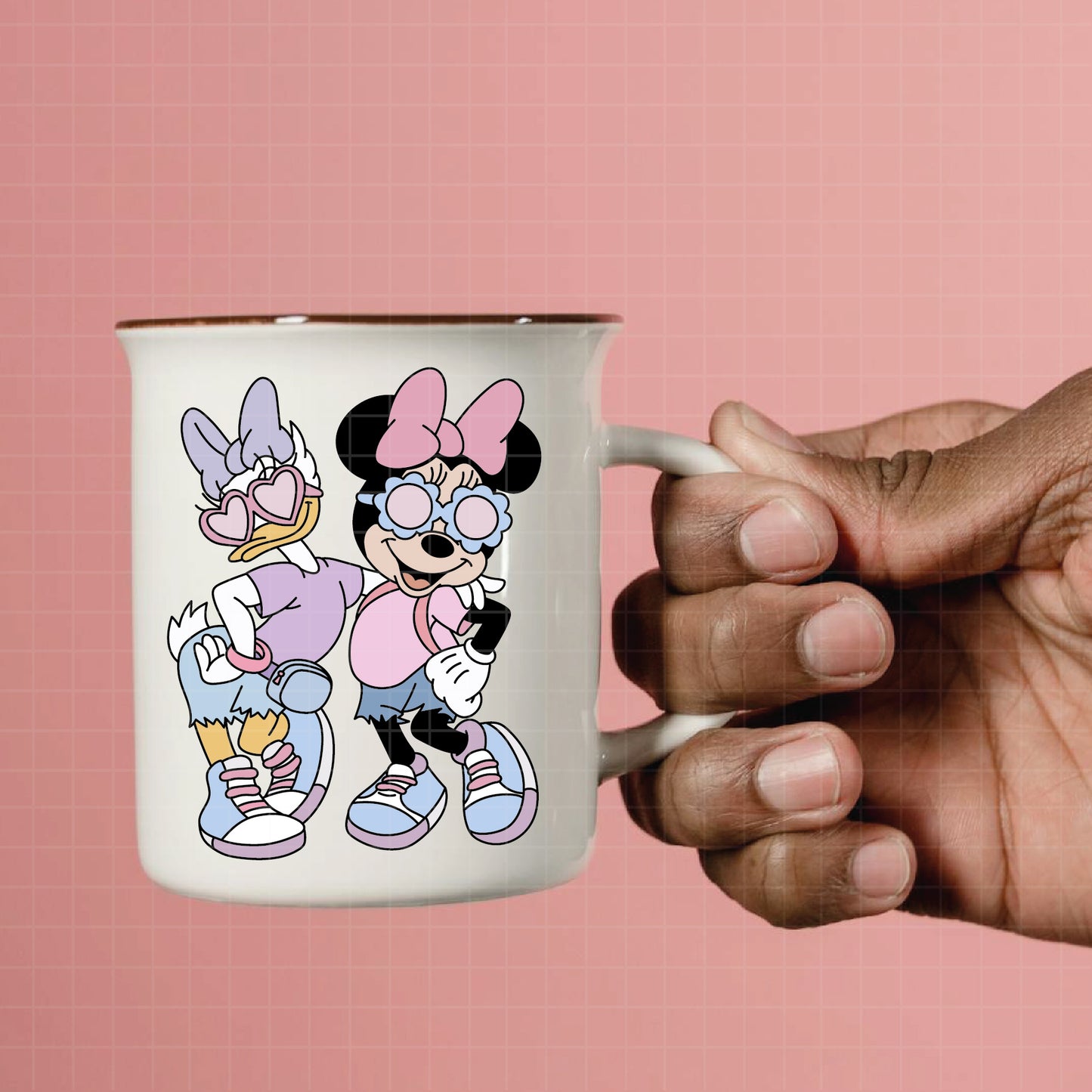 COD2455 - Minnie and daisy svg, Disney svg, disneyland t shirt svg, Disney svg, Silhouette, Cricut