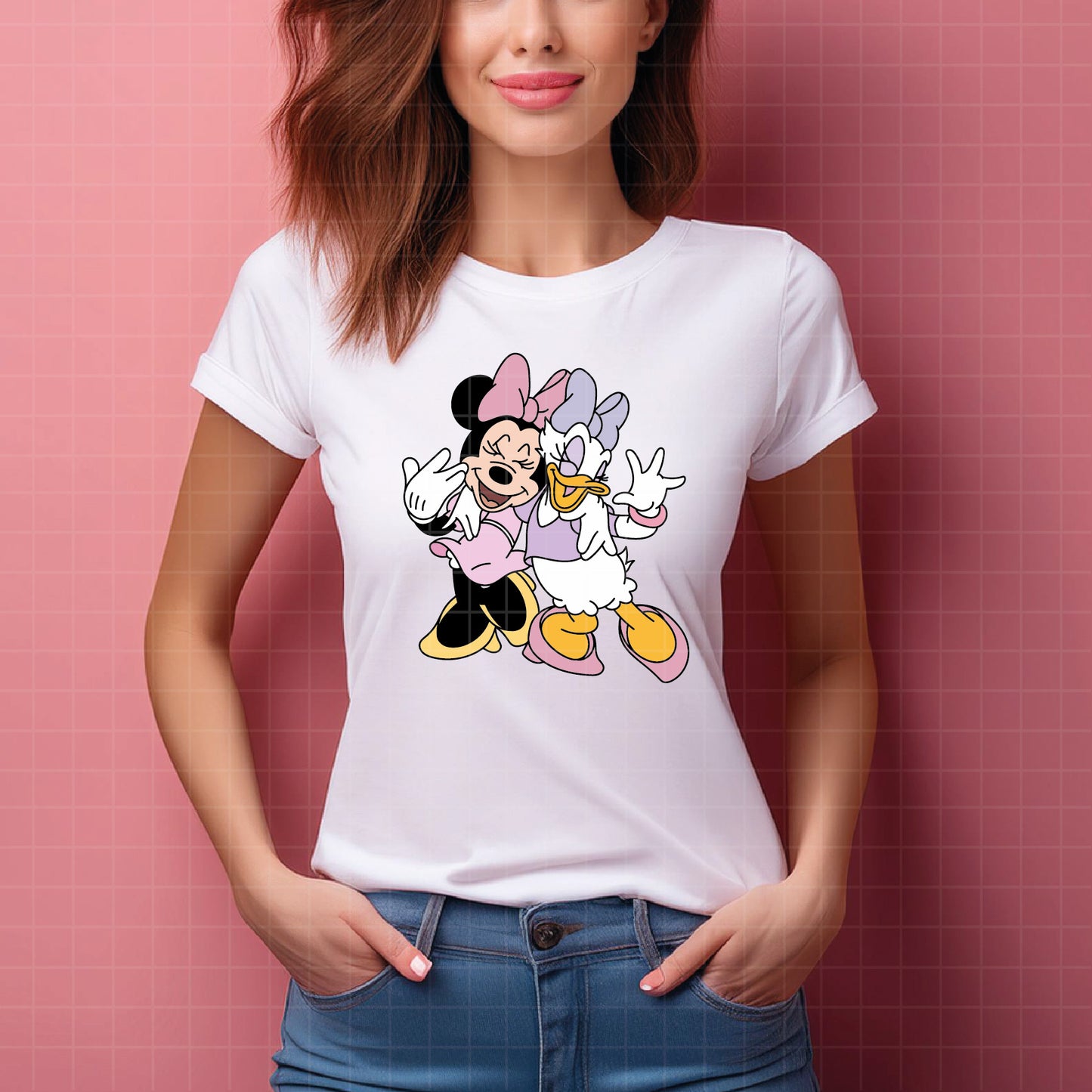 COD2475 - Besties svg, Minnie and daisy svg, Disney svg, disneyland t shirt svg, Disney svg, Minnie mermaid svg