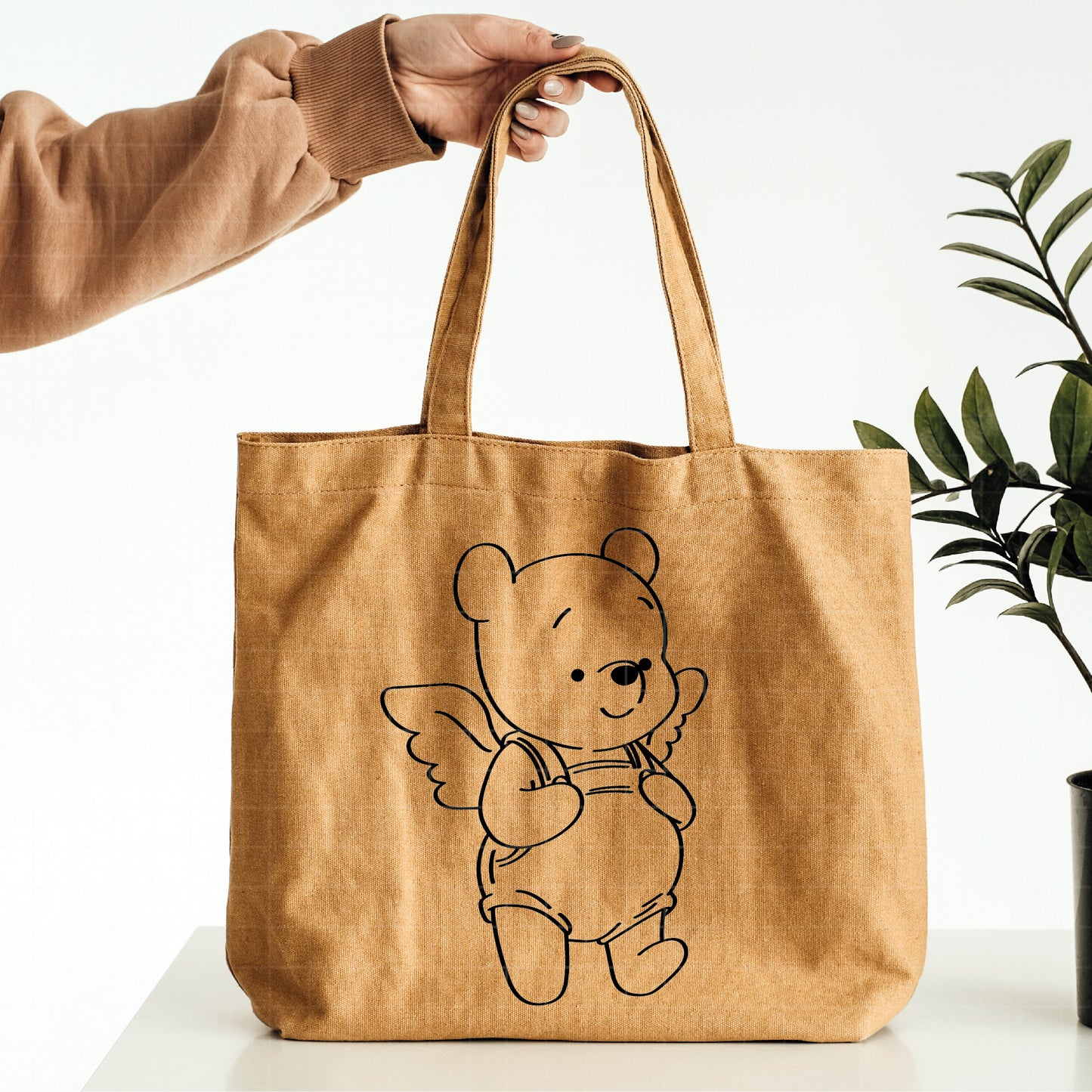 COD2482 - Winnie the Pooh svg, pooh png, classic winnie the pooh svg, baby shower svg, pooh party