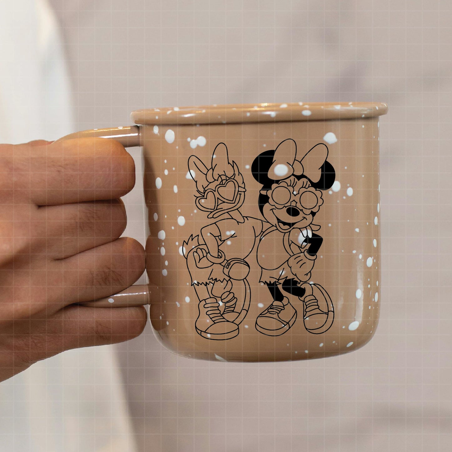 COD2483 - Besties svg, Minnie and daisy svg, Disney svg, disneyland t shirt svg, Disney svg, Minnie mermaid svg