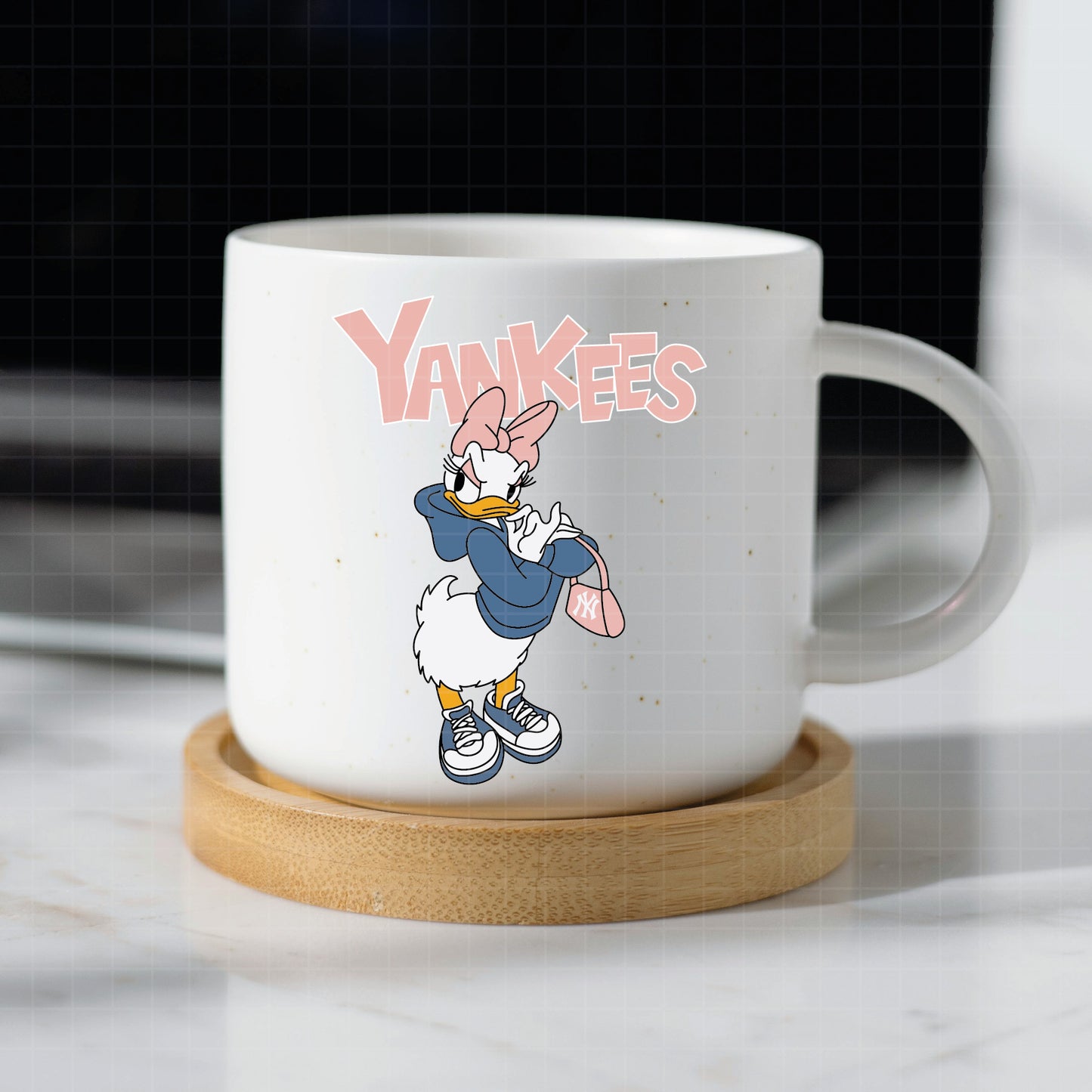 COD2496 - Yankees svg, Yankees Daisy svg, Disney svg, mickey svg, minnie svg, Silhouette, Cricut