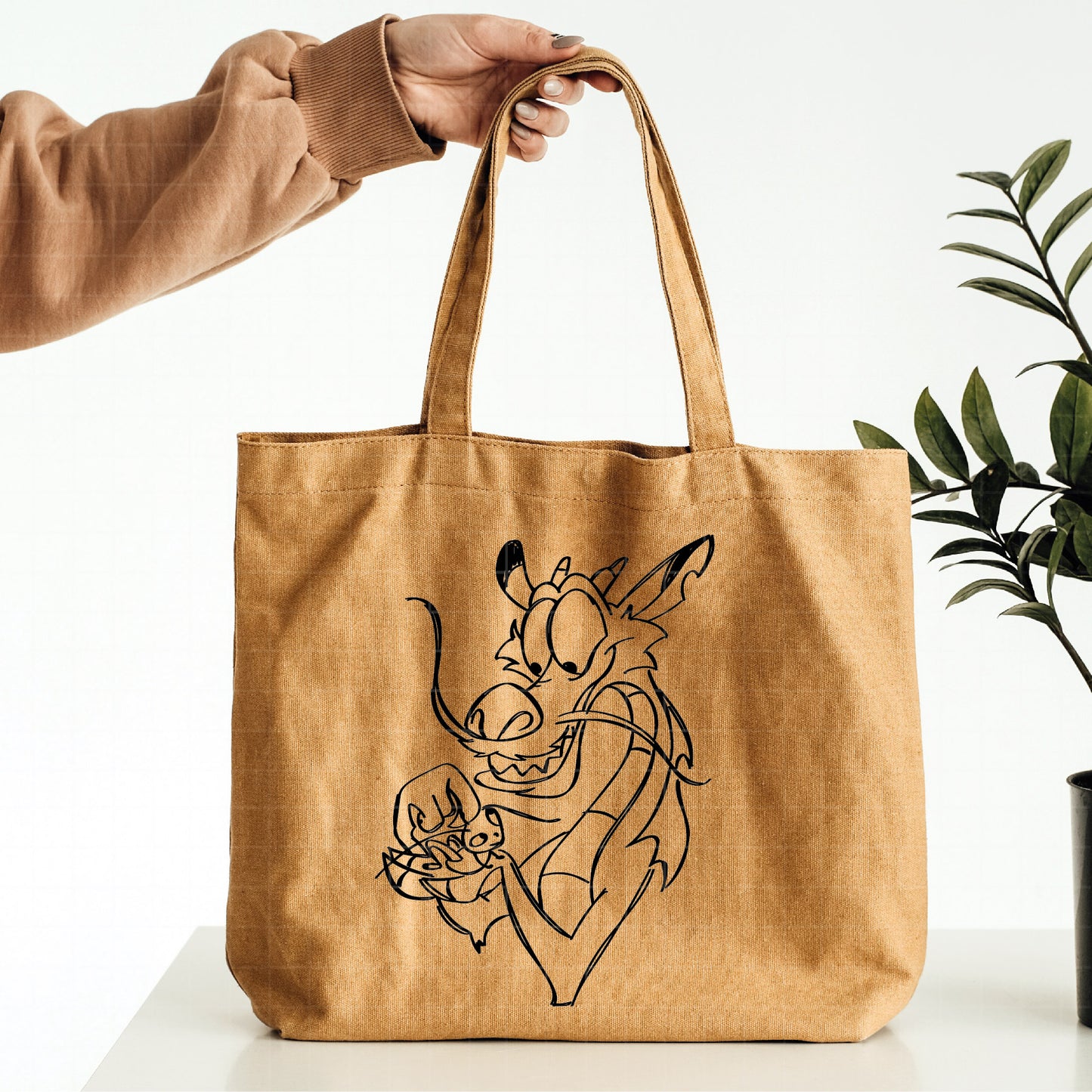 COD3427 - Mushu svg, Mulan svg, Disney svg, Disney princess svg, outline svg, cricut, silhouette, Princess svg