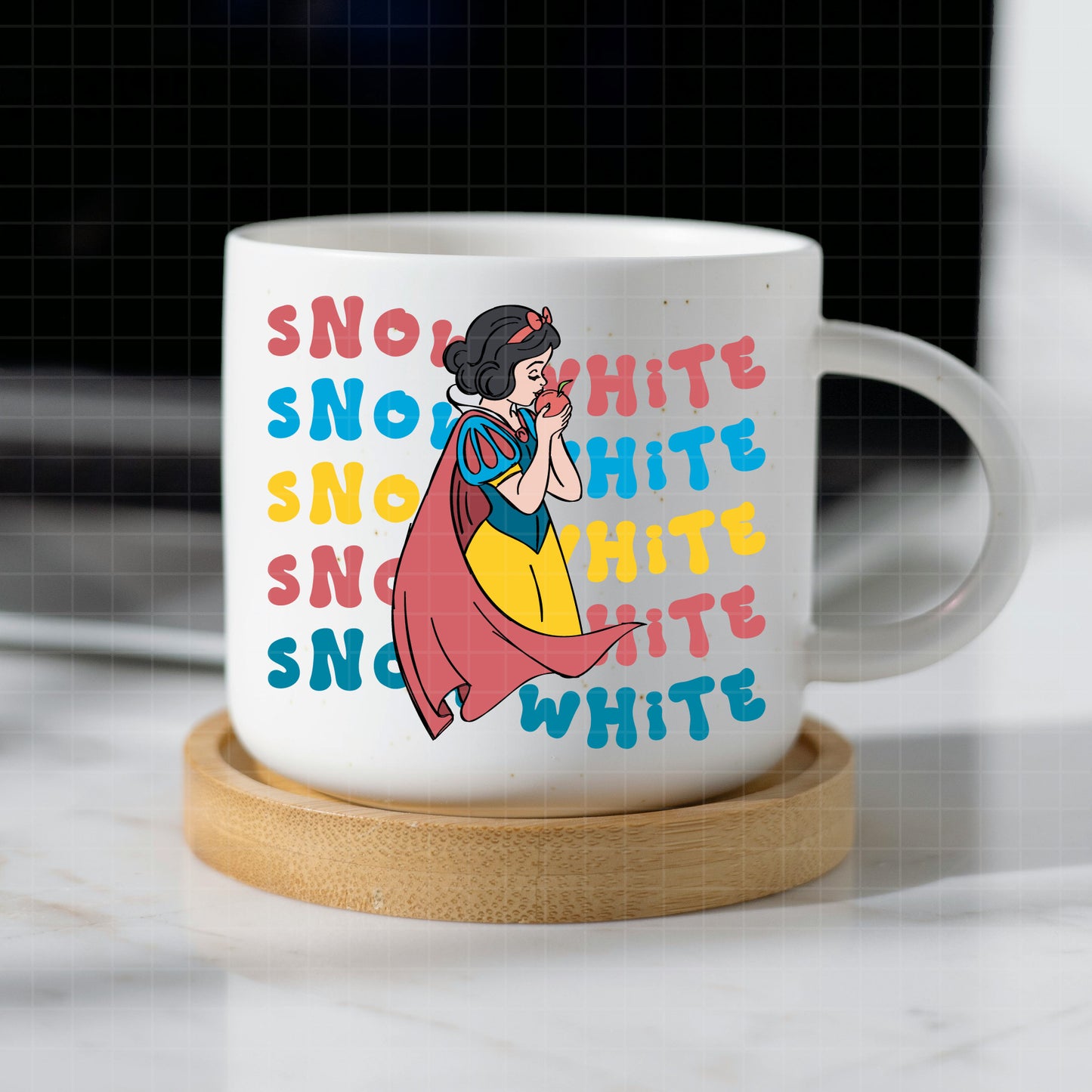 COD2562 -Snow White png, Princess png, Snow White and the Seven Dwarfs png, outline png, disney png