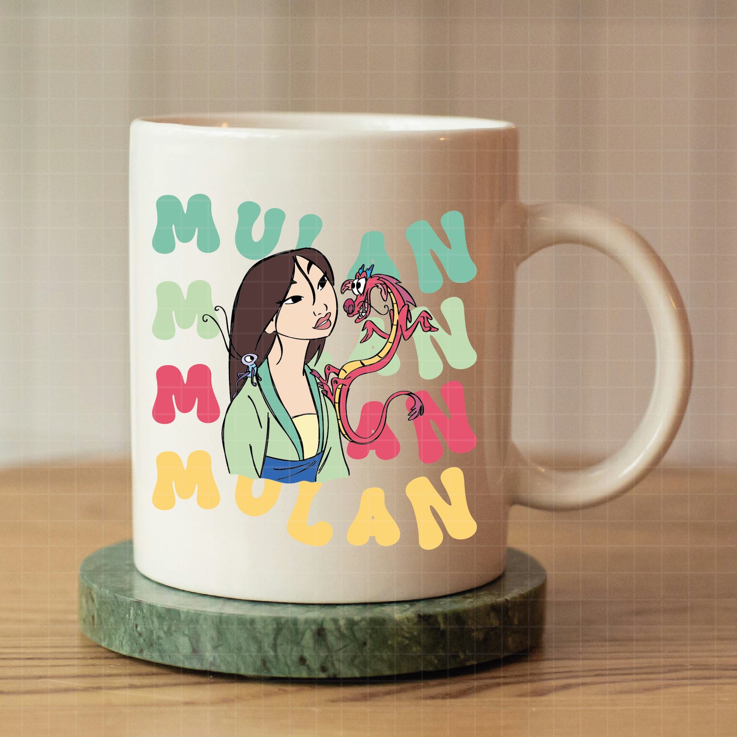 COD2597 - Mulan svg, Disney svg, Disney princess svg, outline svg, cricut, silhouette, Princess svg