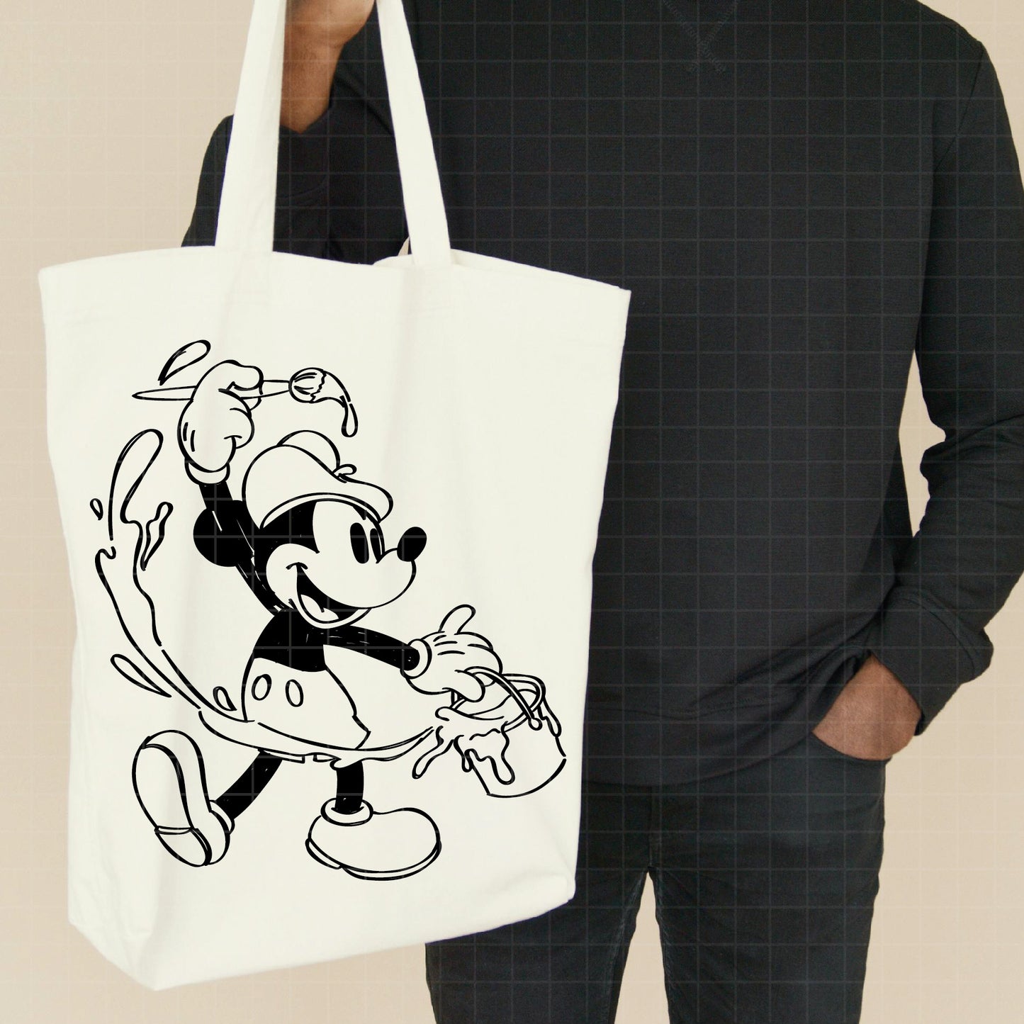COD2603 - Mickey the true original svg, Mickey sketch svg, Mickey outline Svg, Disney svg, Magical svg, Mickey face svg