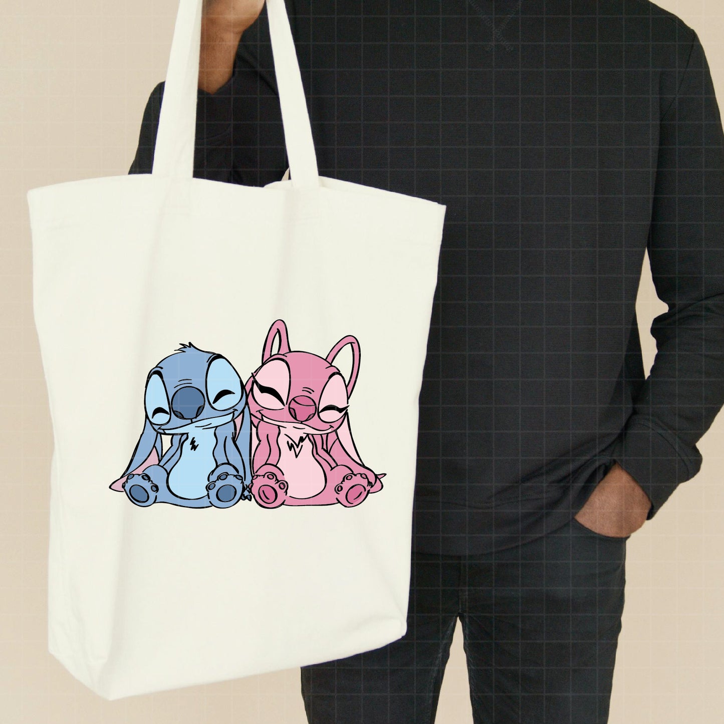 COD2625 - Stitch and angel svg, Lilo svg, Ohana svg, Stitch svg, Disney svg, Cricut, Silhouette, Ohana means family svg