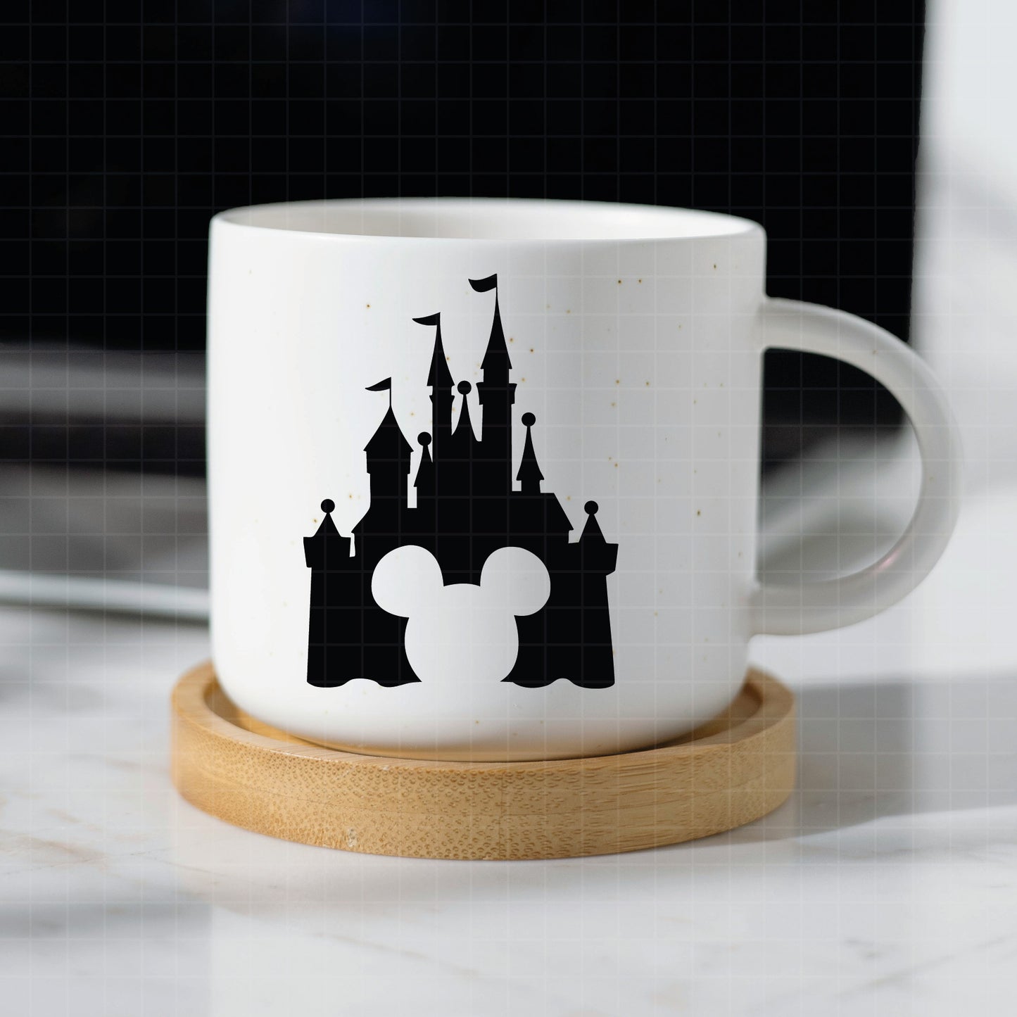 COD2636 - Castle svg, disney castle svg, disney svg, tinker bell svg, cricut, silhouette