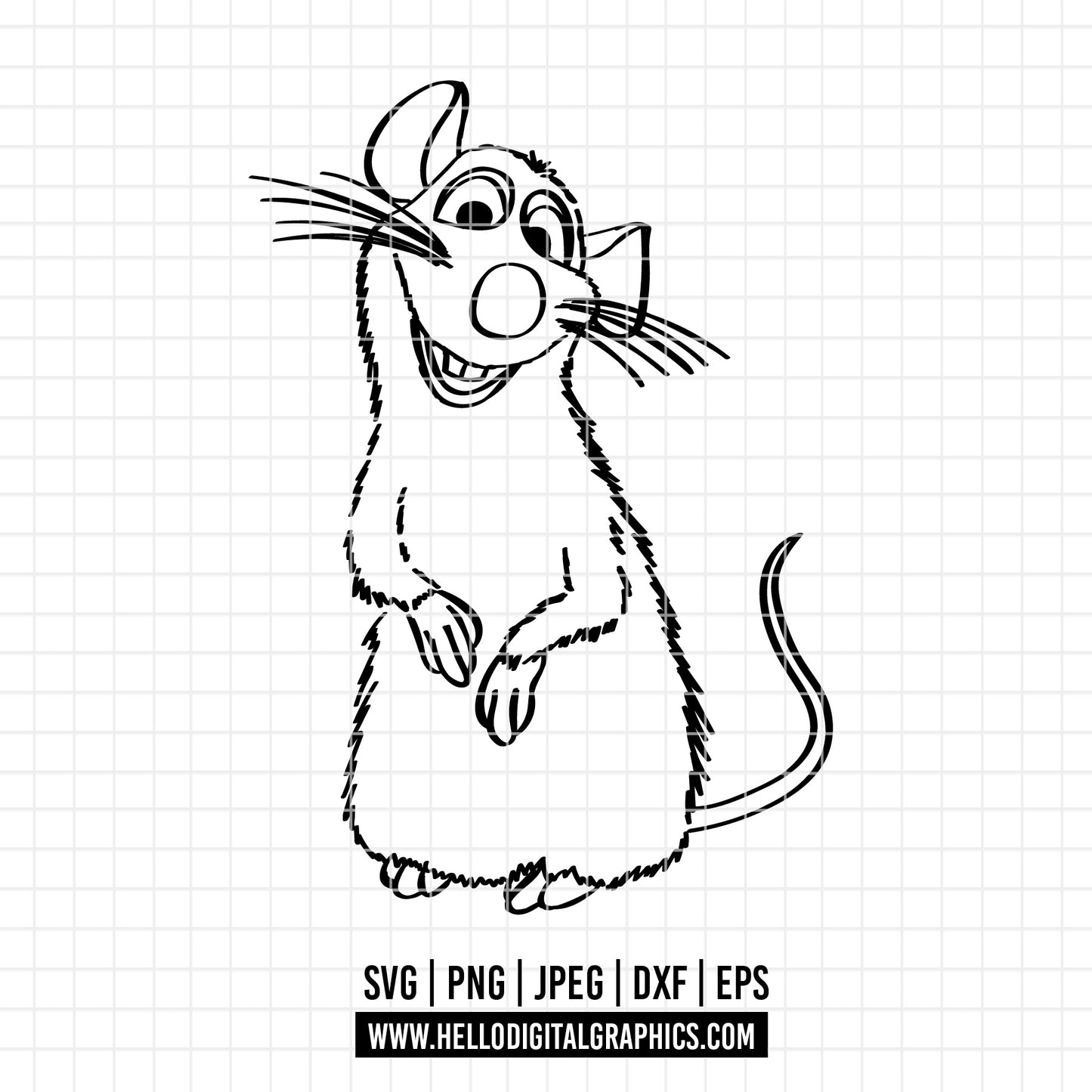 COD2658 - Ratatouille Svg, Ratatouille Png, Mouse Png, Ratatouille, Ratatouille Sublimation, Instant Download