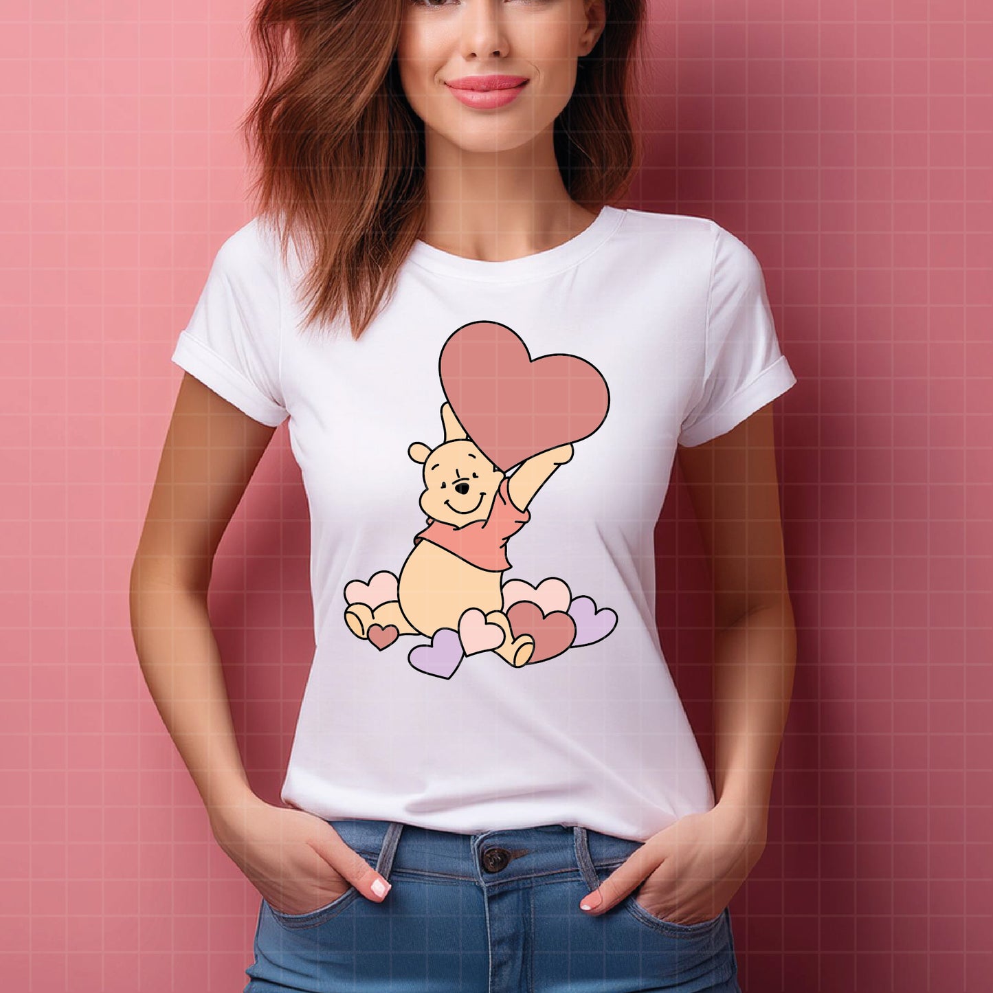 COD2686 - Winnie the Pooh svg, pooh png, classic winnie the pooh svg, baby shower svg, pooh party