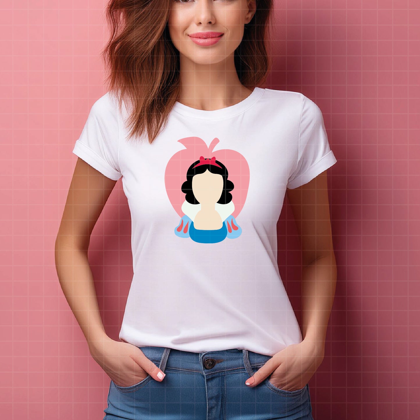 COD2732 -Snow White png, Princess png, Snow White and the Seven Dwarfs png, outline png, disney png