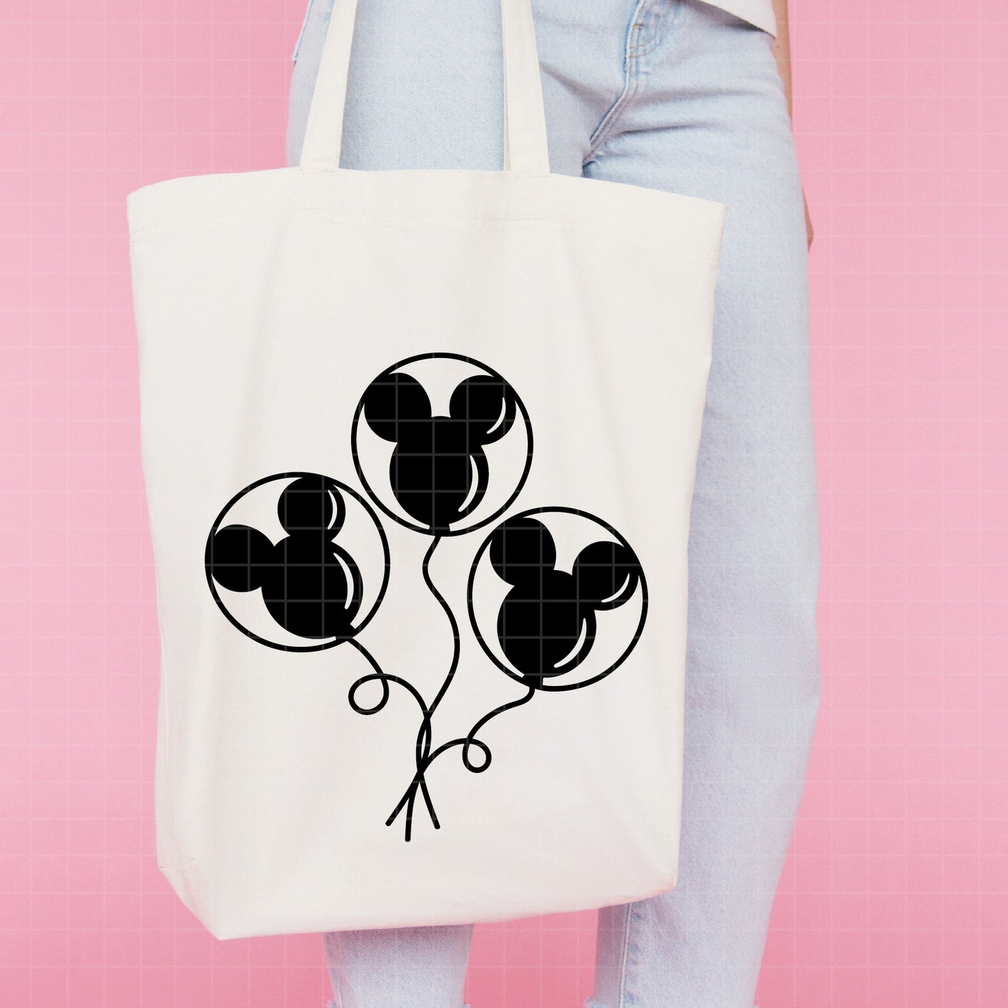 COD2736 - Mickey Ballon svg, Mouse Balloon Bunch Cut File, Magical Park Kingdoms Vacation png pdf dxf ai eps For Silhouette, Cricut