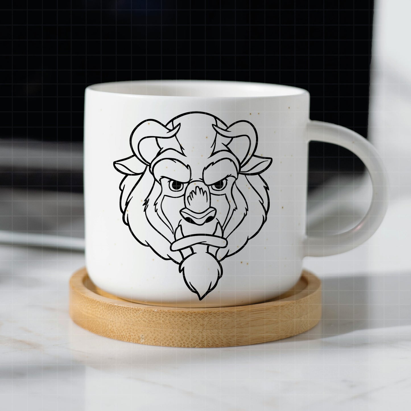 COD2824 - Beauty and the beast svg, bella svg, beast svg, outline svg, cricut, silhouette,Disney svg, Princess Belle