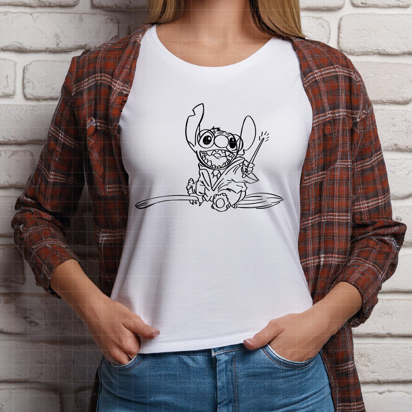 COD2837 - Stitch Potter svg, Lilo and stitch svg, Harry Potter svg, Magic svg, Magic Wizard Svg, Svg for Shirts