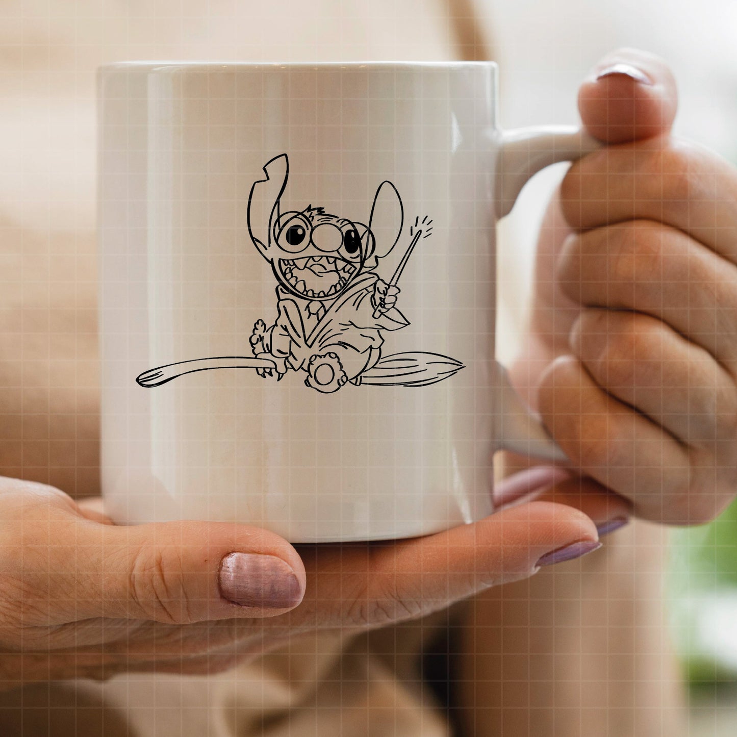 COD2837 - Stitch Potter svg, Lilo and stitch svg, Harry Potter svg, Magic svg, Magic Wizard Svg, Svg for Shirts