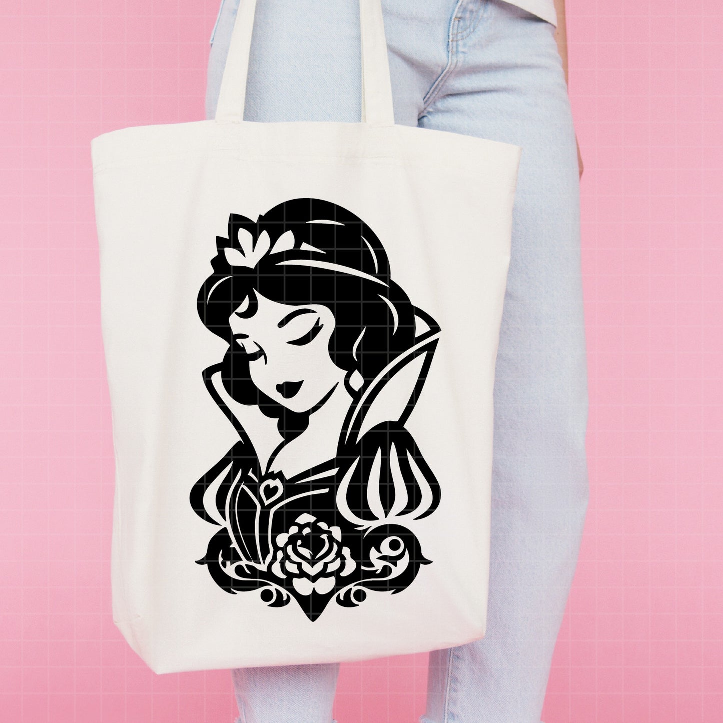 COD2862 -Snow White png, Princess png, Snow White and the Seven Dwarfs png, outline png, disney png