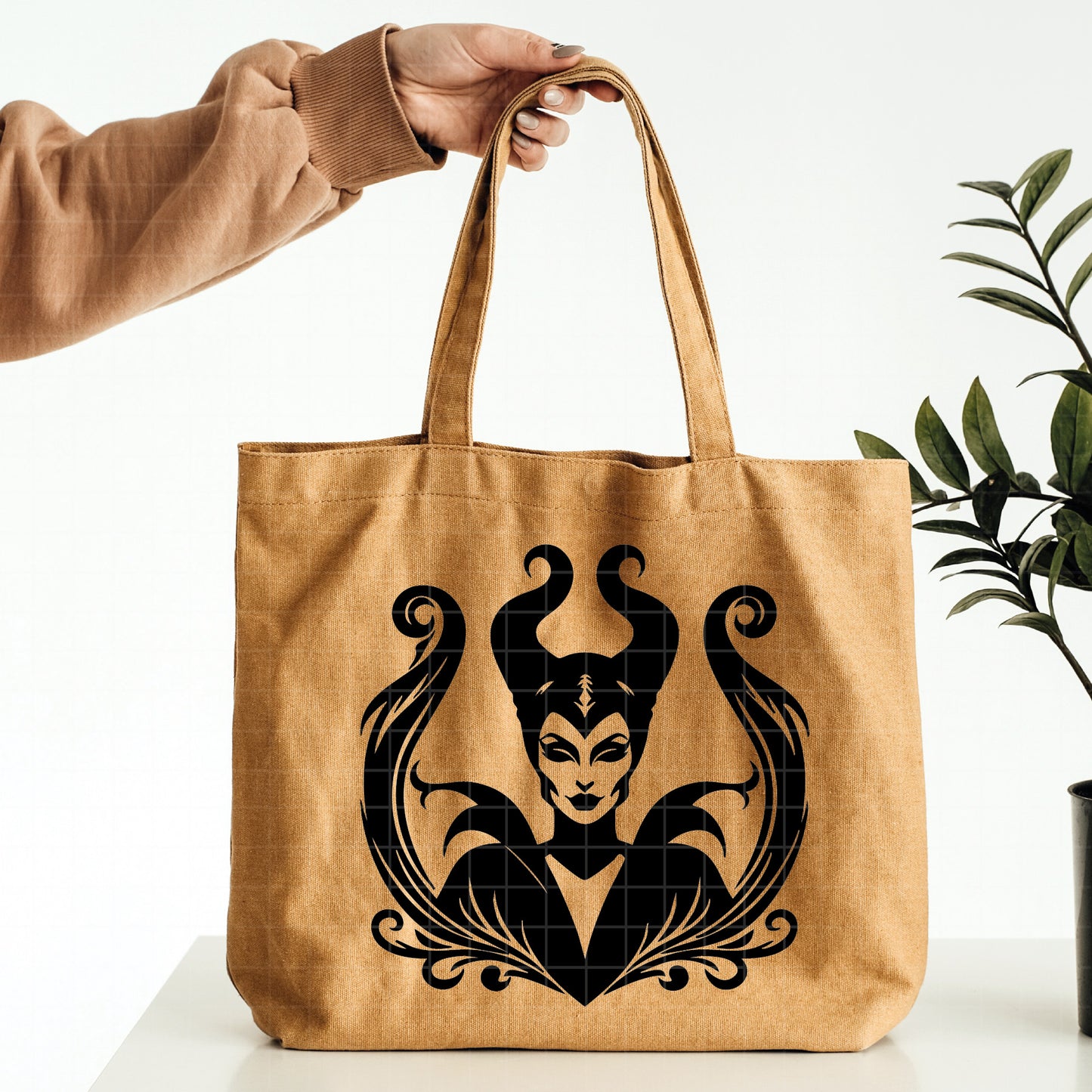 COD2863 - Bad bitch svg, Princess Witch Villain Maleficent Halloween Sweatshirt, Maleficent Halloween, maleficent sketch svg