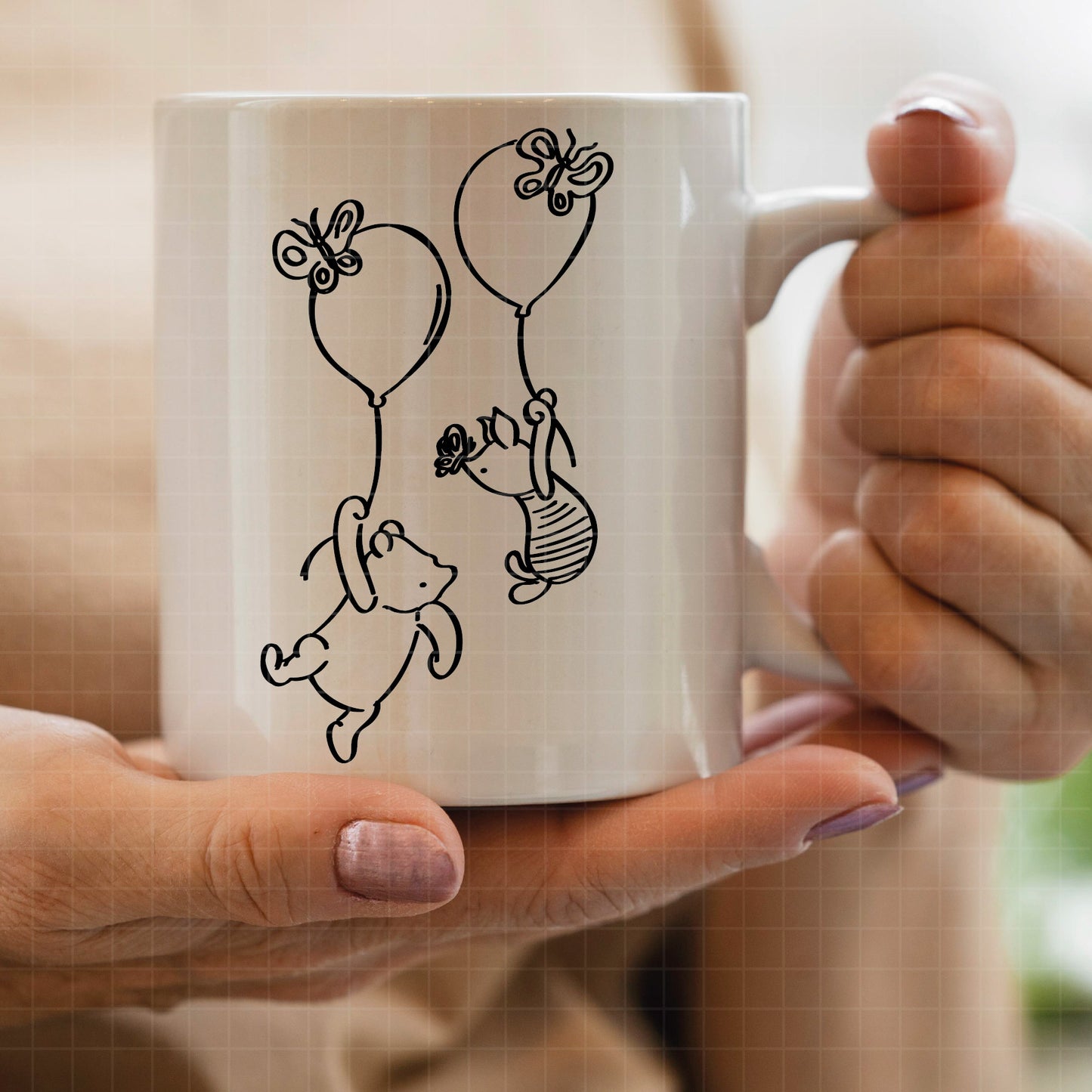 COD2898 - Winnie the Pooh easter svg, pooh png, classic winnie the pooh svg, baby shower svg, pooh party