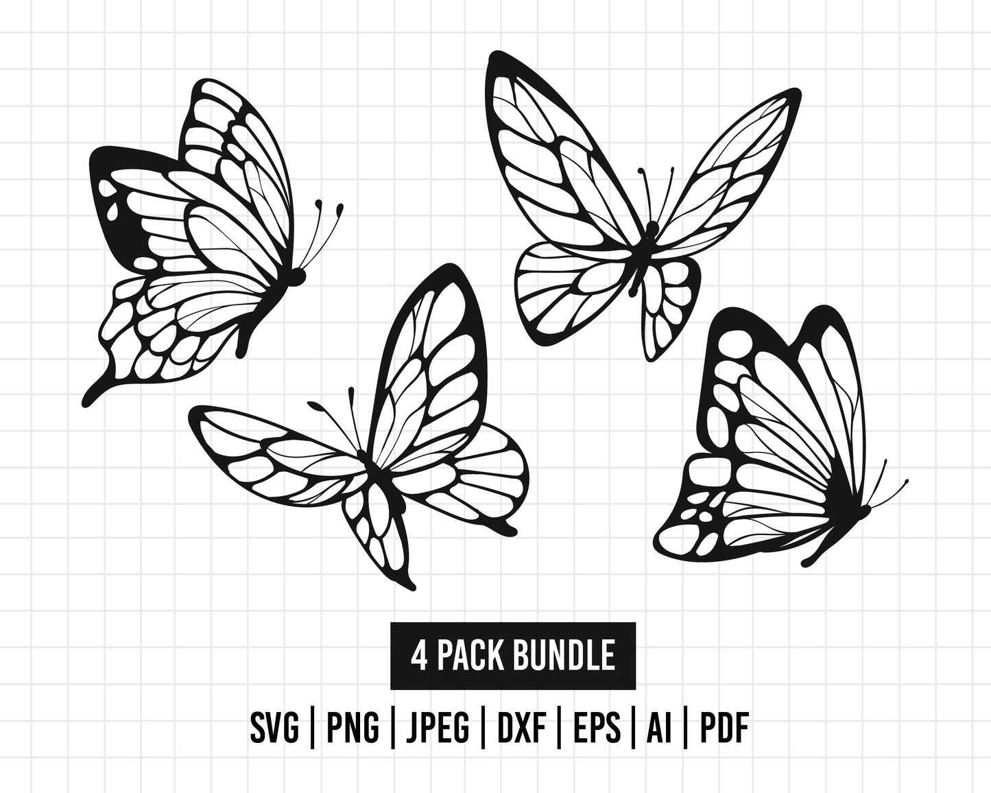 COD294- Embrace change svg, Butterfly svg, Positivity svg, Quote svg