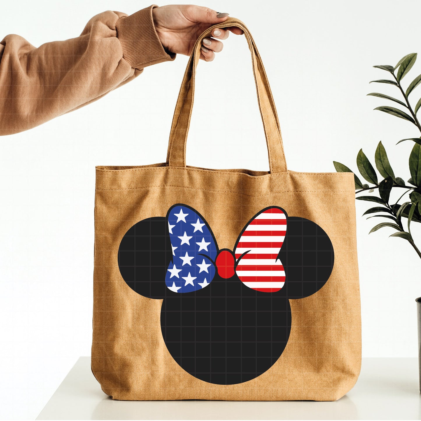 COD265 - Minnie svg, Minnie Mouse head svg, svg cutting file, disney svg