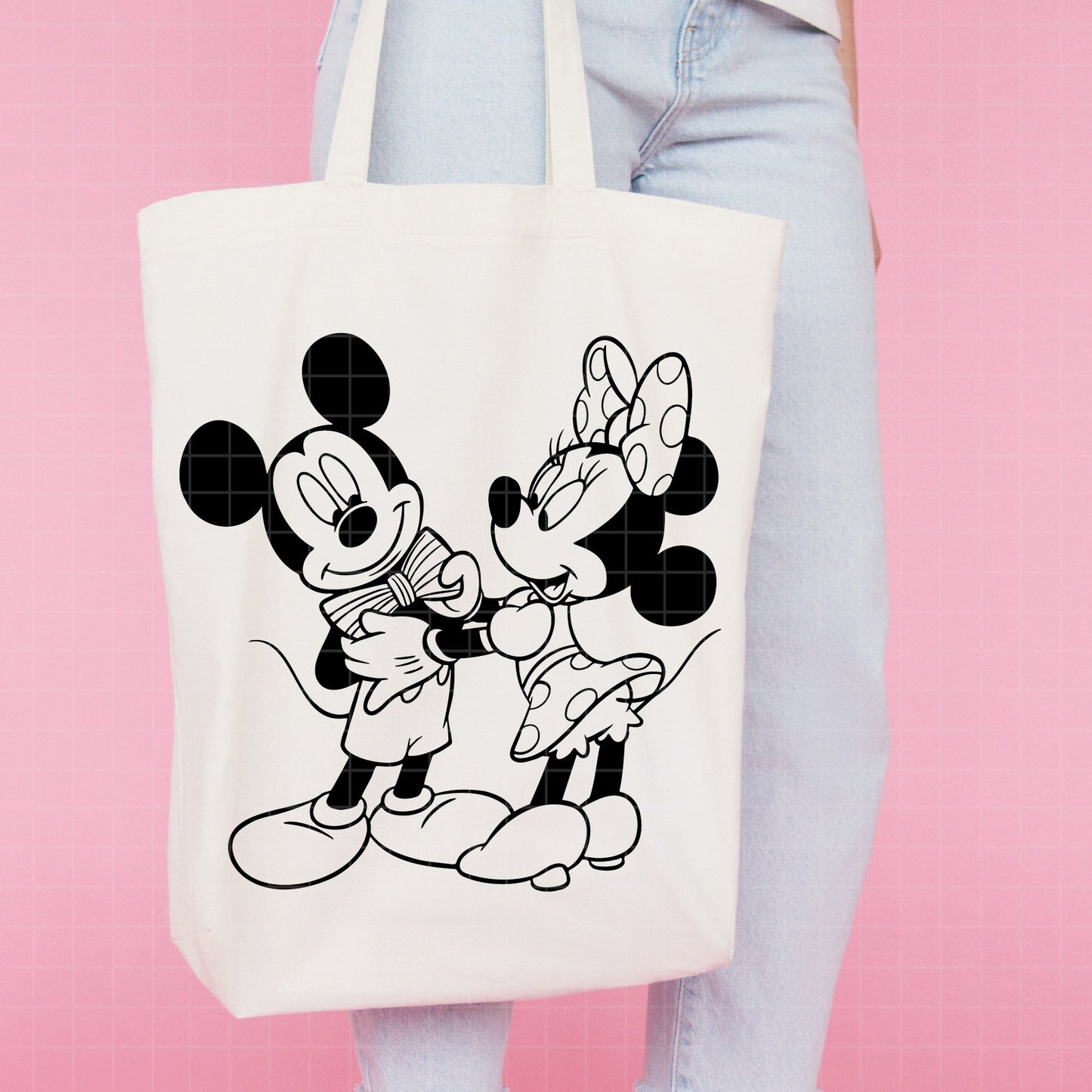 COD3011 - Mickey and minnie svg, Disney svg, mickey svg, minnie svg, Silhouette, Cricut