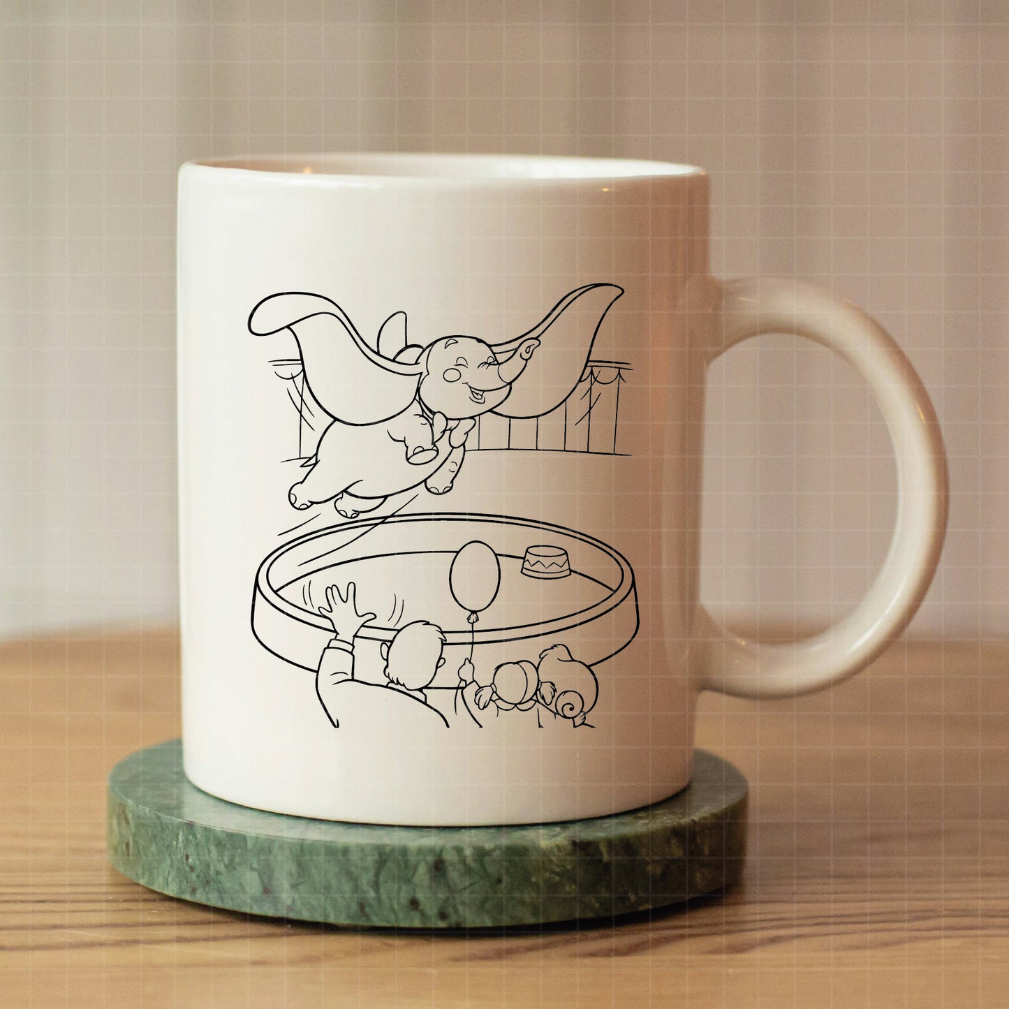 COD3018 - Dumbo svg, Digital Download, Instant Download, svg, dxf, eps & png files