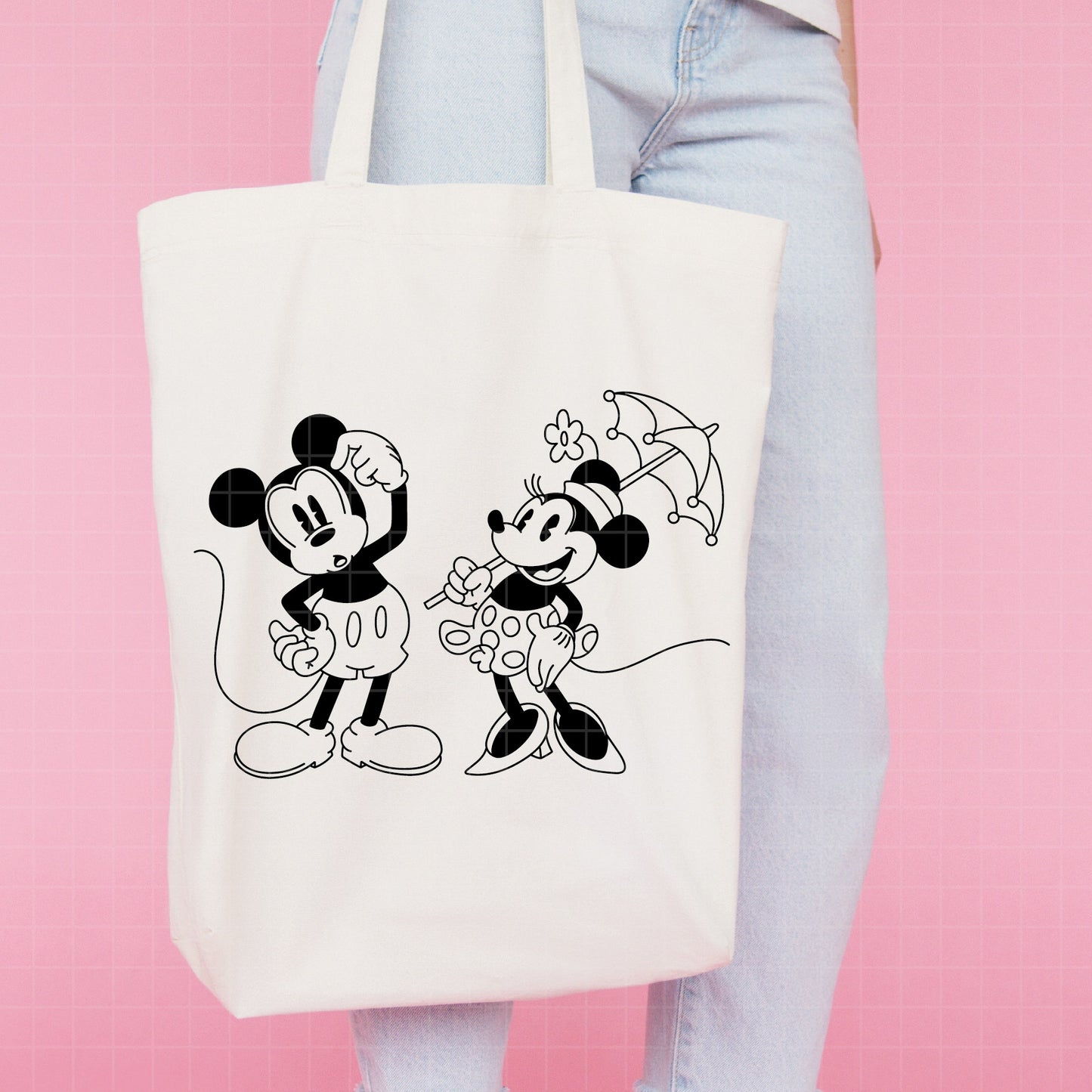 COD3182 - Mickey and minnie svg, Disney svg, mickey svg, minnie svg, Silhouette, Cricut