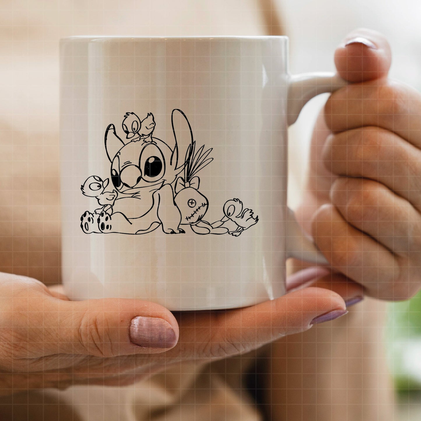 COD3193 - Stitch svg, Best teacher ever svg, disney svg, stitch sketch png