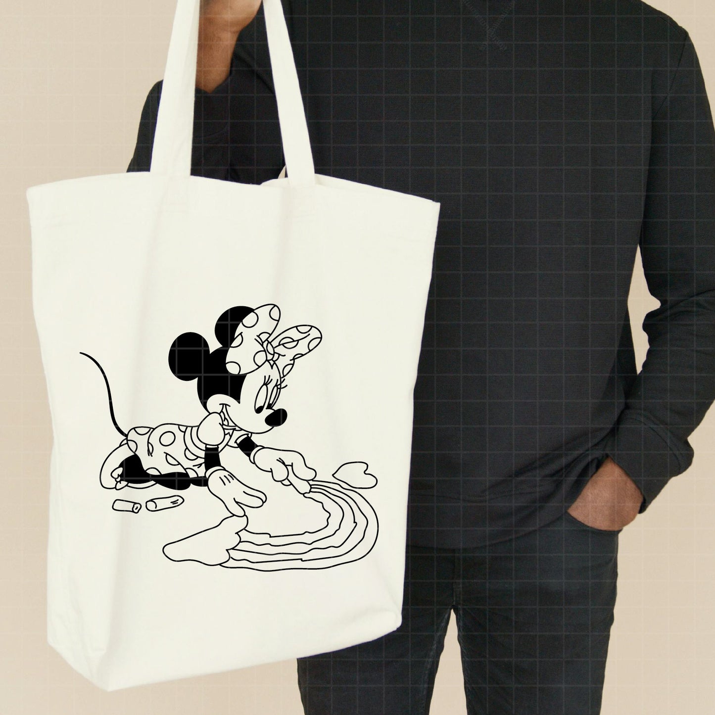 COD3286 - Minnie svg, Disney svg, disneyland t shirt svg, Disney svg, dtf, sublimation